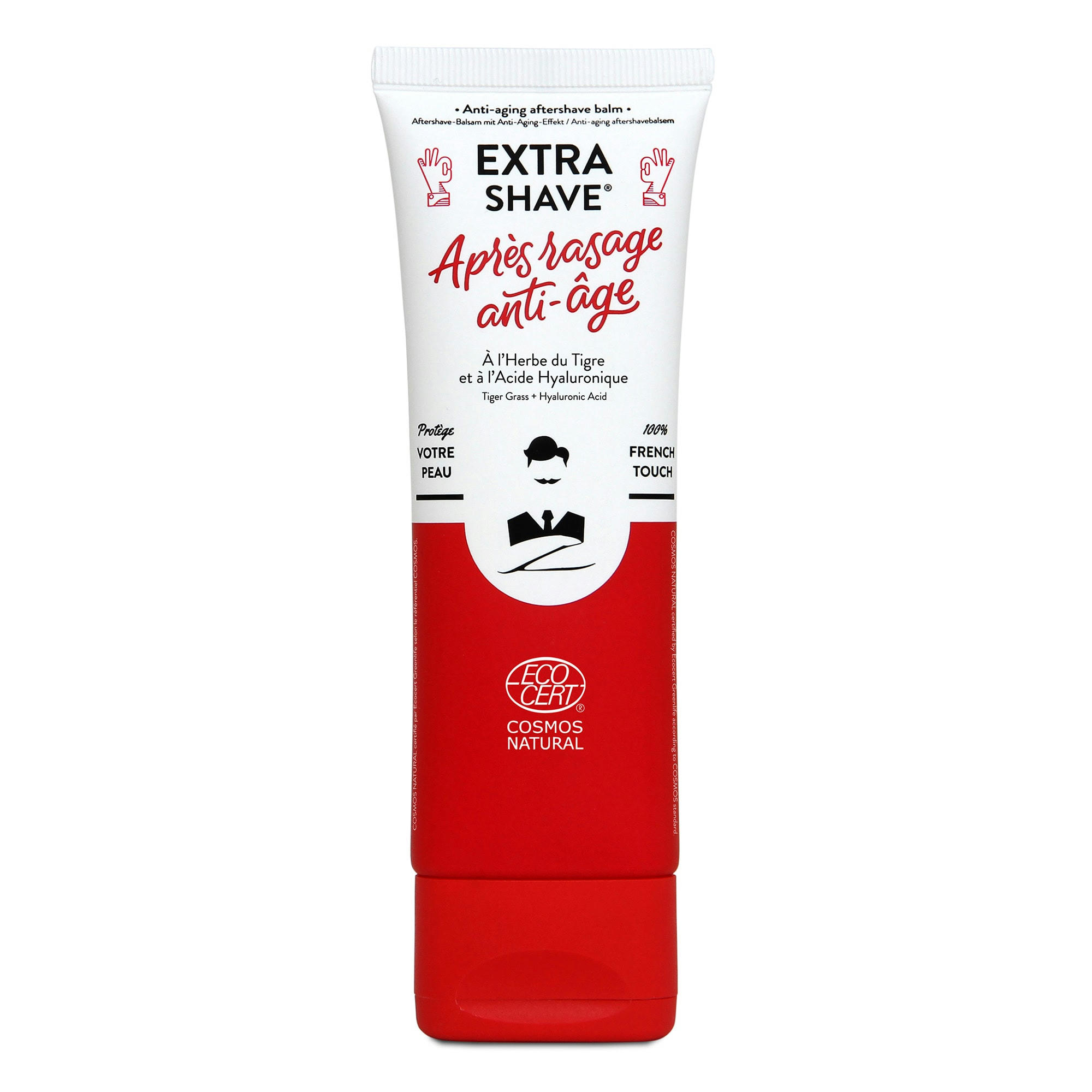 - EXTRA SHAVE - Baume Après-Rasage Anti-Âge pour Hommes 75mL