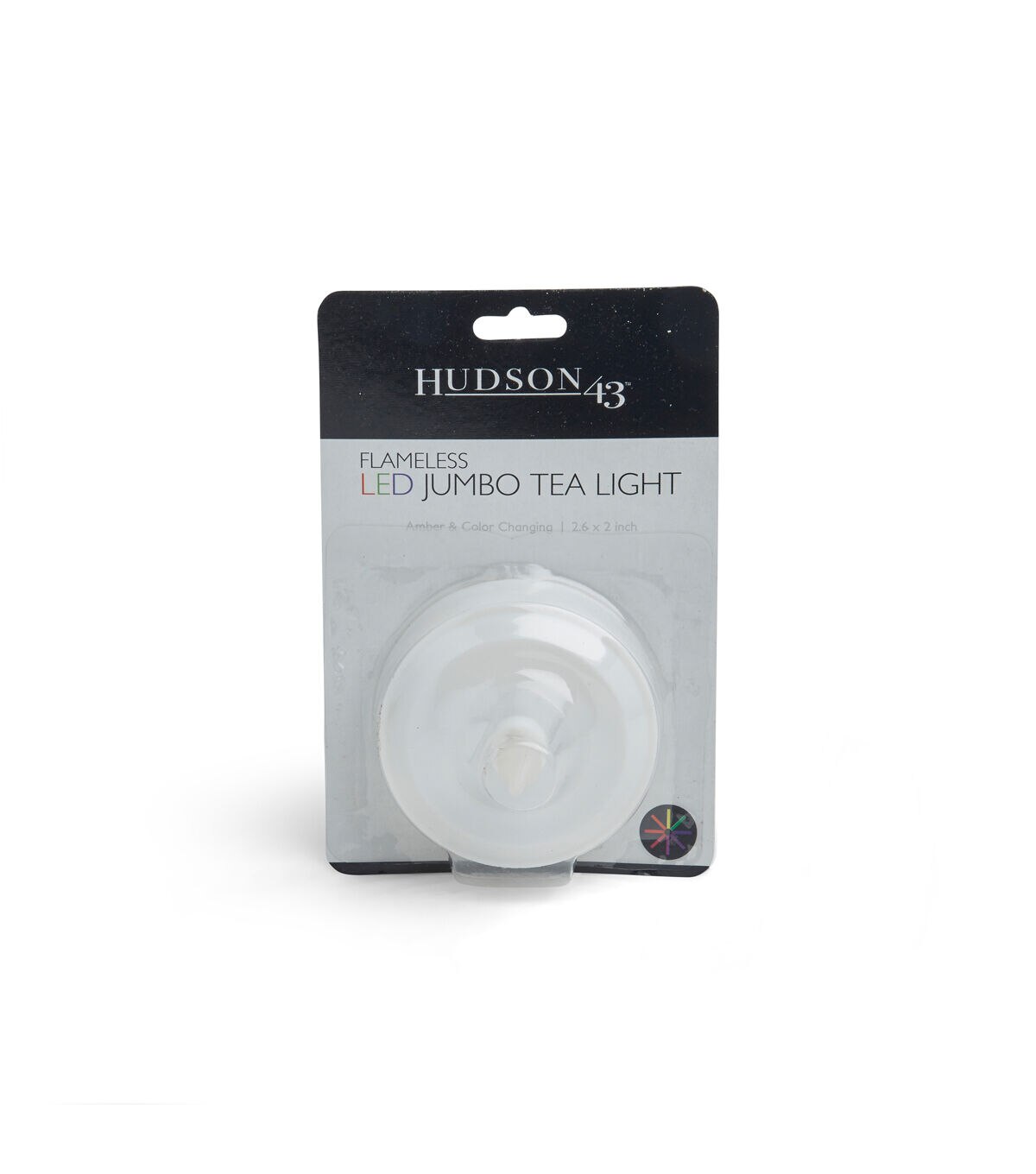 5 x 3 LED White Color Changing Tealight by Hudson 43