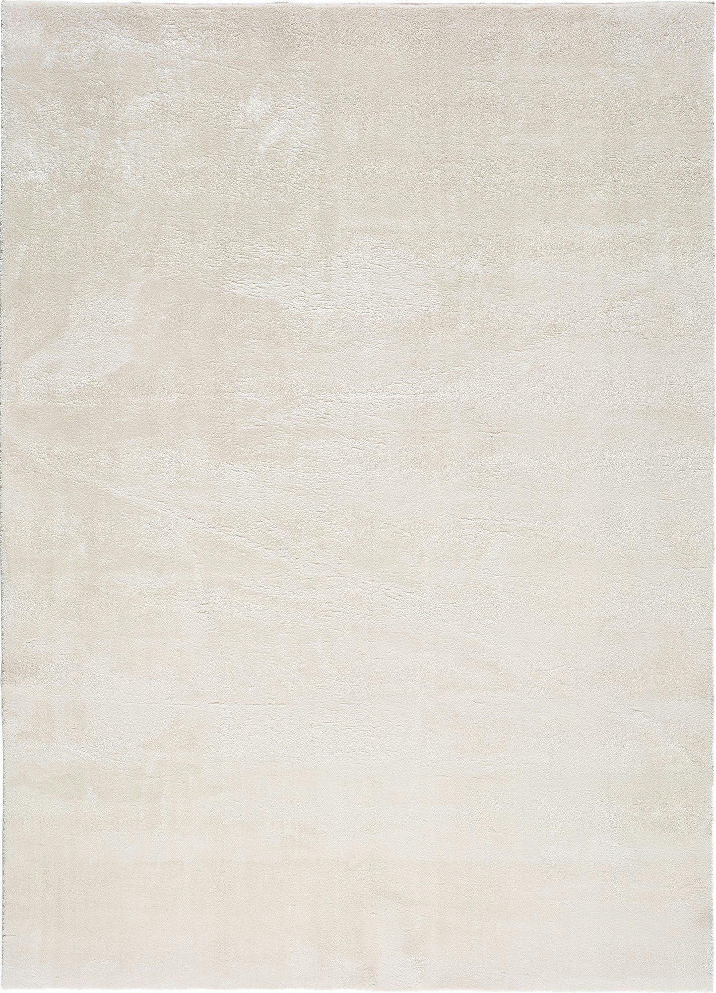 LOFT - Tapis uni en blanc 80X150 cm