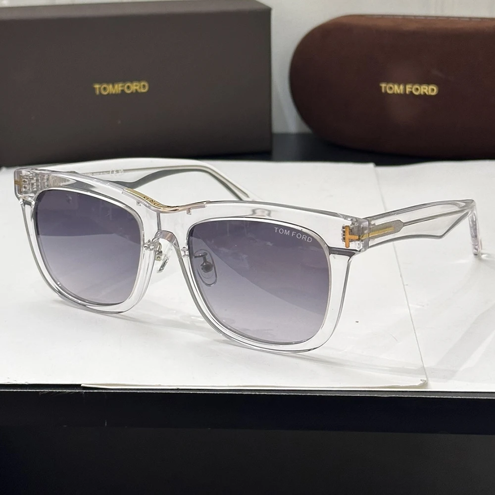 Tom Ford Gradient Clear Sunglasses