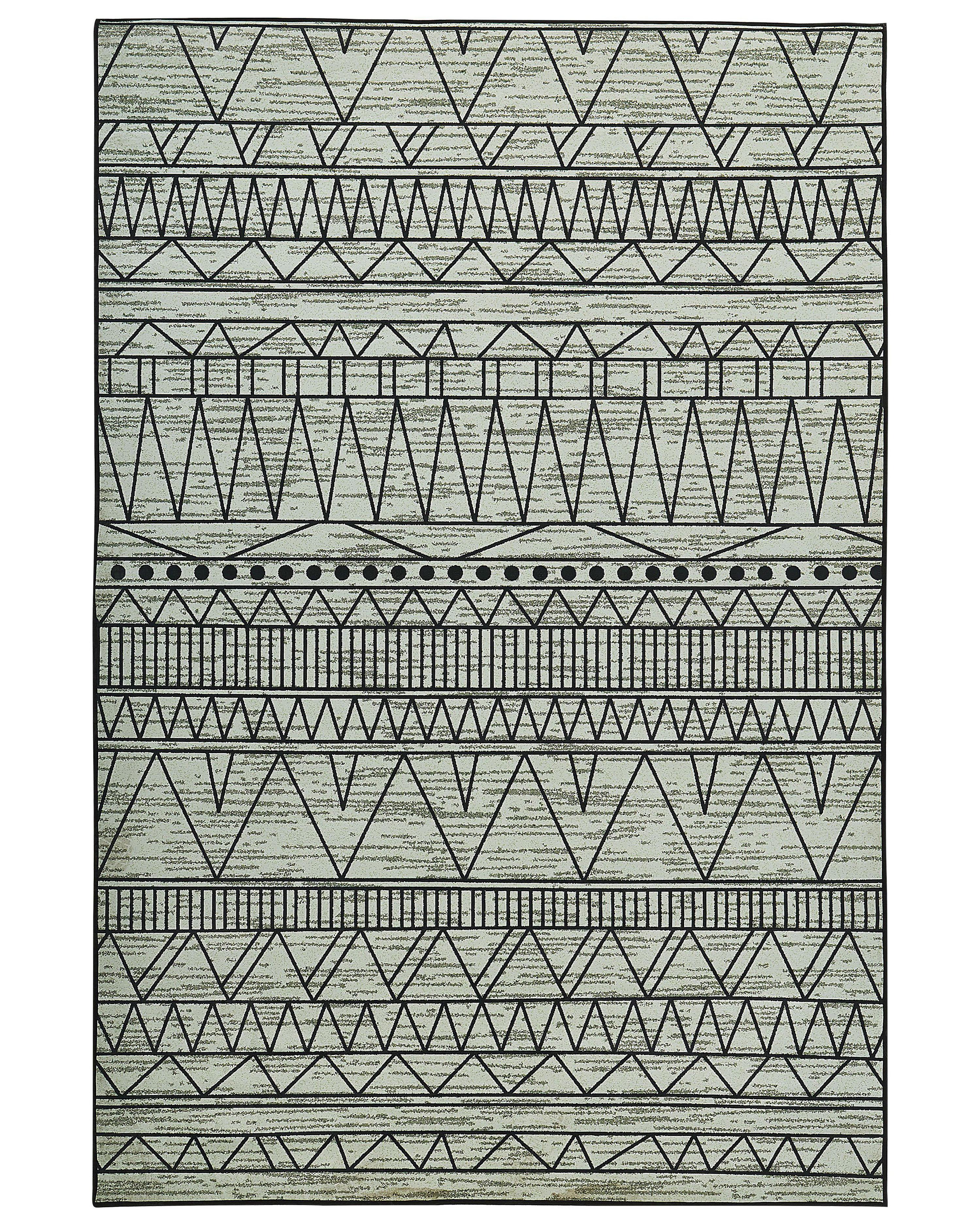 Rug KEBAN Black 140 x 200 cm