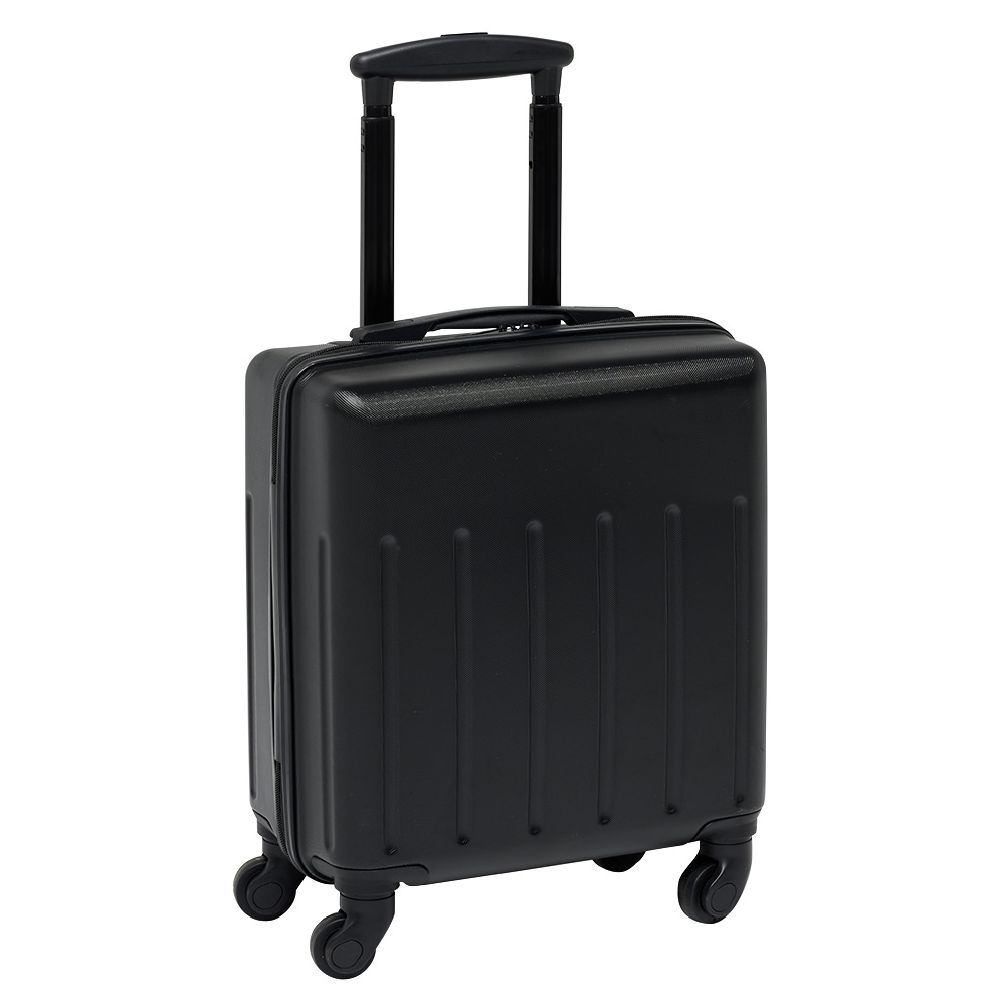 Valise cabine Low Cost 4 roues noir 36x20xH45cm