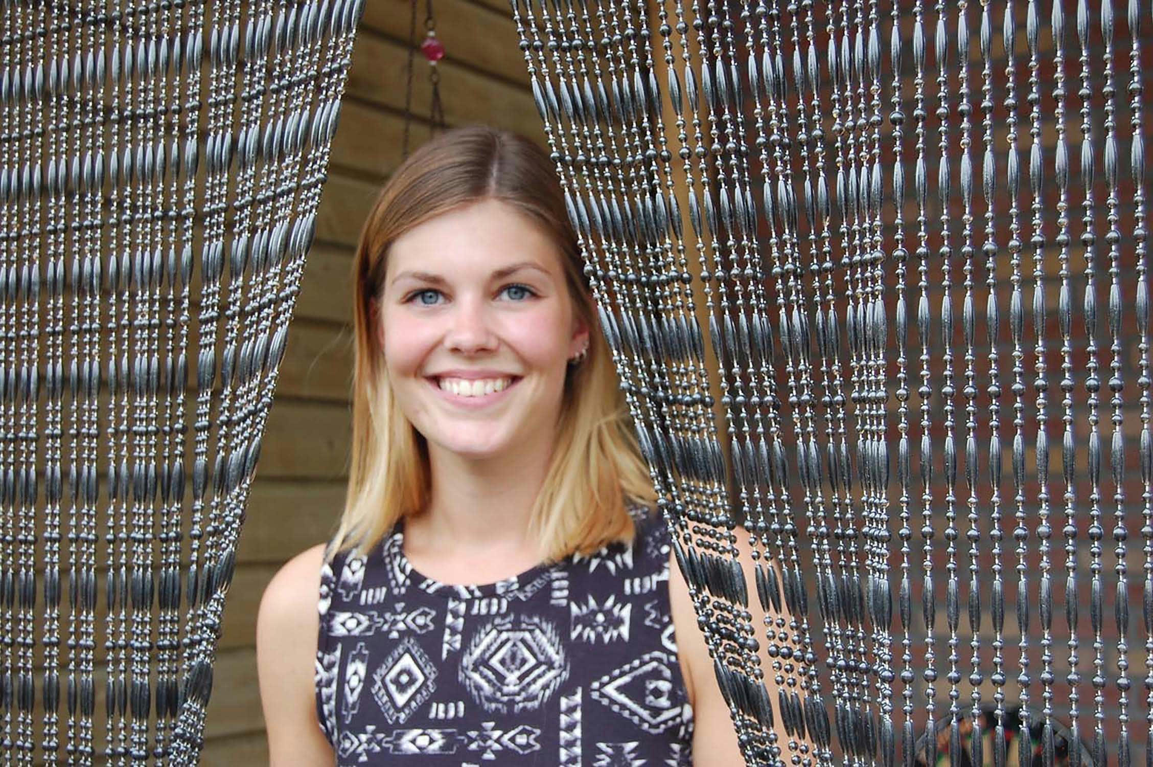 - Rideau de porte en perles noires fréjus 120 x 230 cm