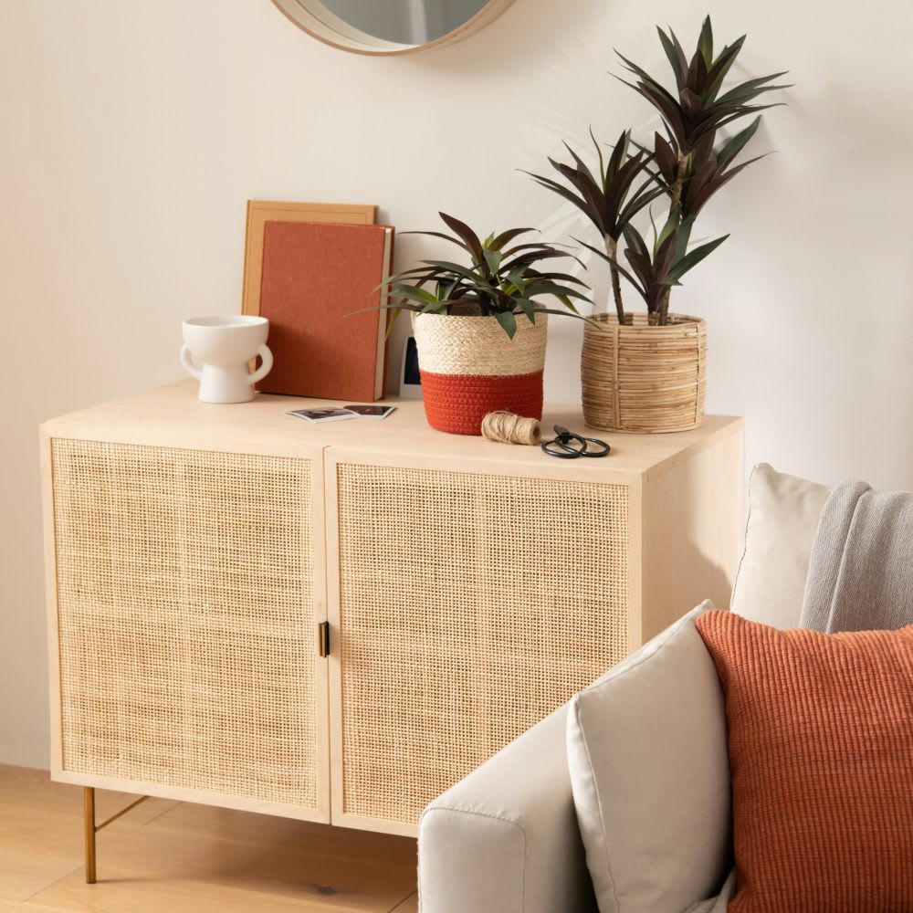 ADELIA - Bougie parfumée en céramique blanche