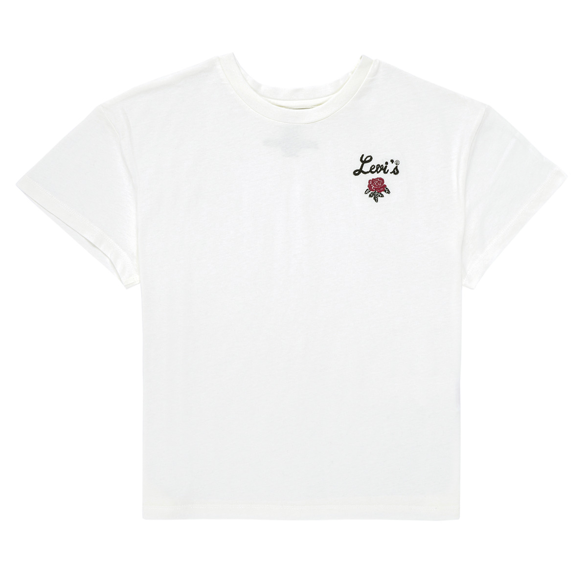 Levi's - LVG OVERSIZED LEVIS ROSE TEE - White