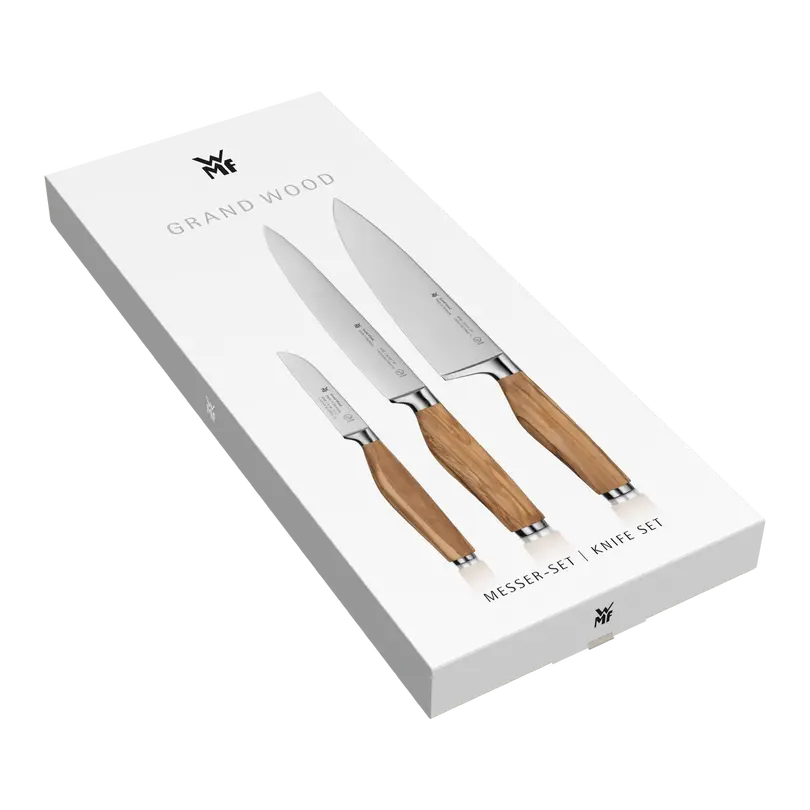 Messer-Set 3-teilig Grand Wood