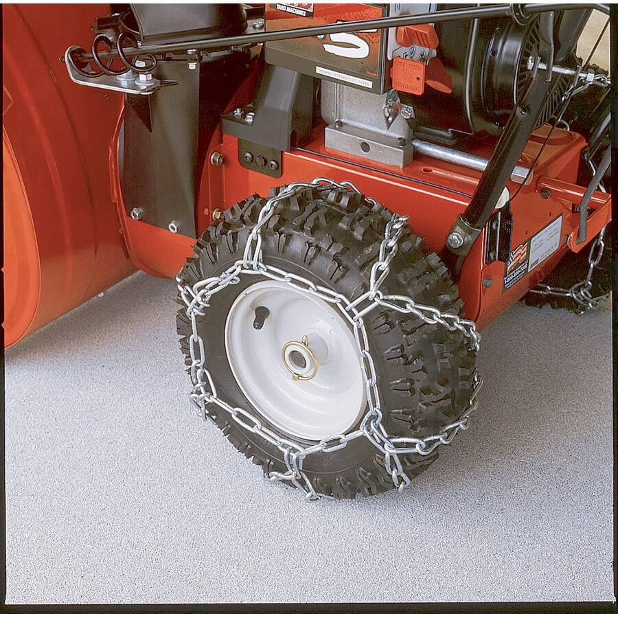 Atlas Universal Snowblower Chains, Fits 15-in x 5-in x 6-in Tires, 2-pk