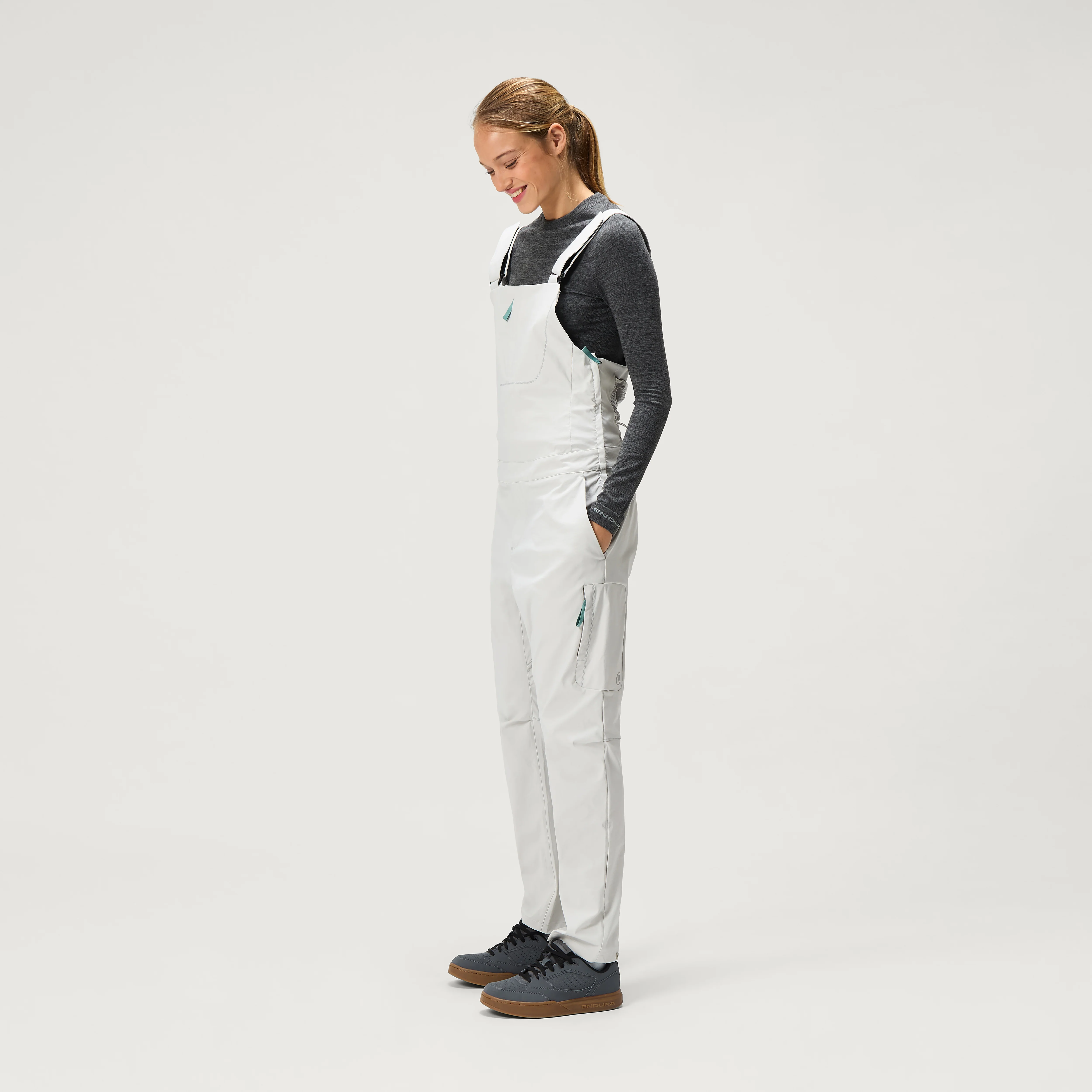 Women's SulTrac Cargo Bib - Lunar Rock