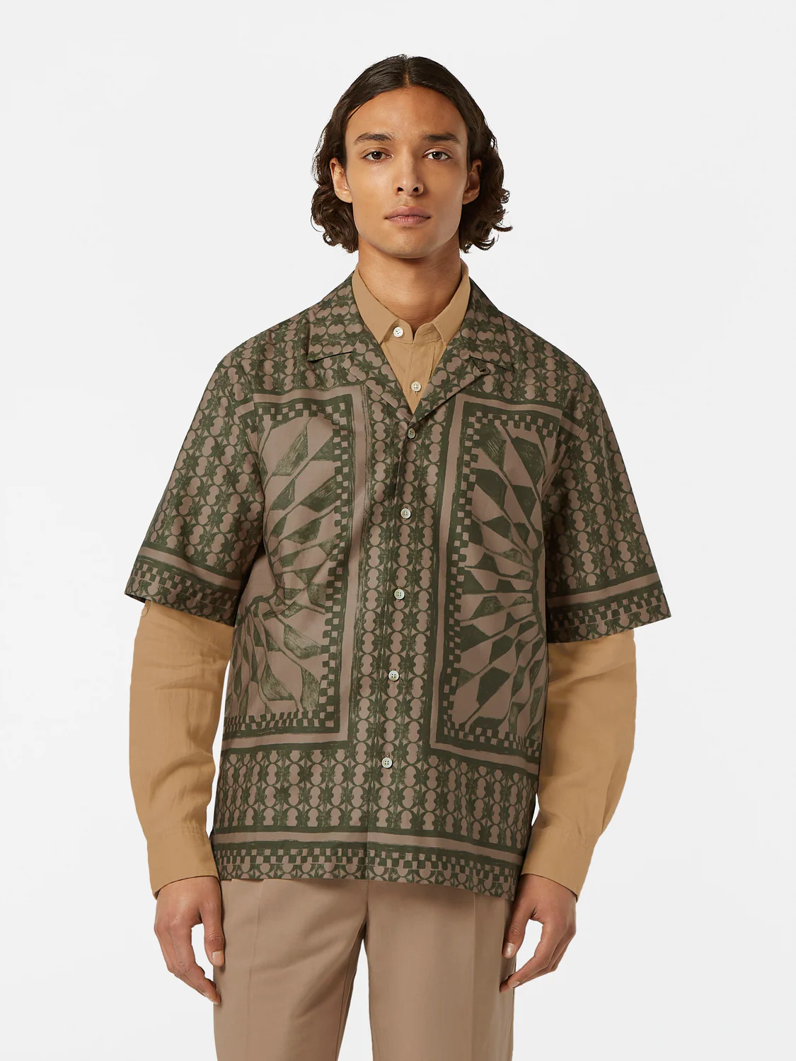 Relaxed Fit Placed Print Shirt