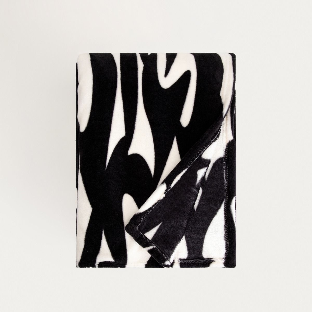 Koc ABSTRACT miękki z abstrakcyjnym wzorem 150x200 cm