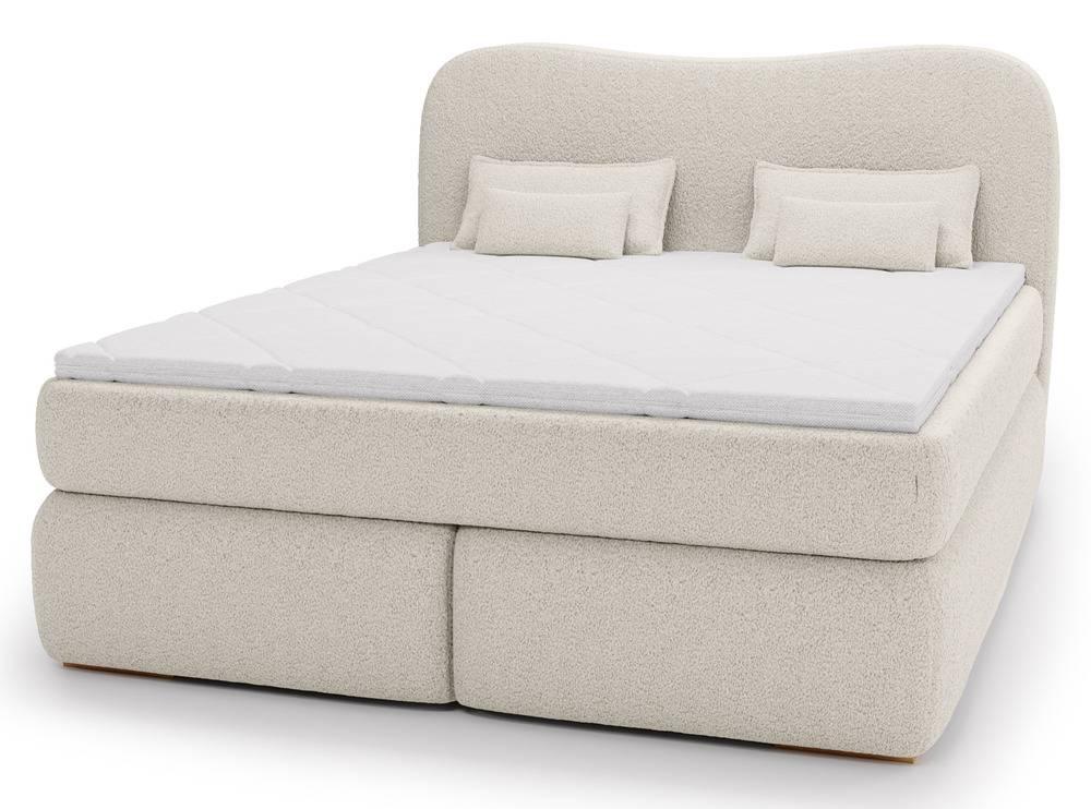 Lavelle boxspring bouclé 140 x 200 cm