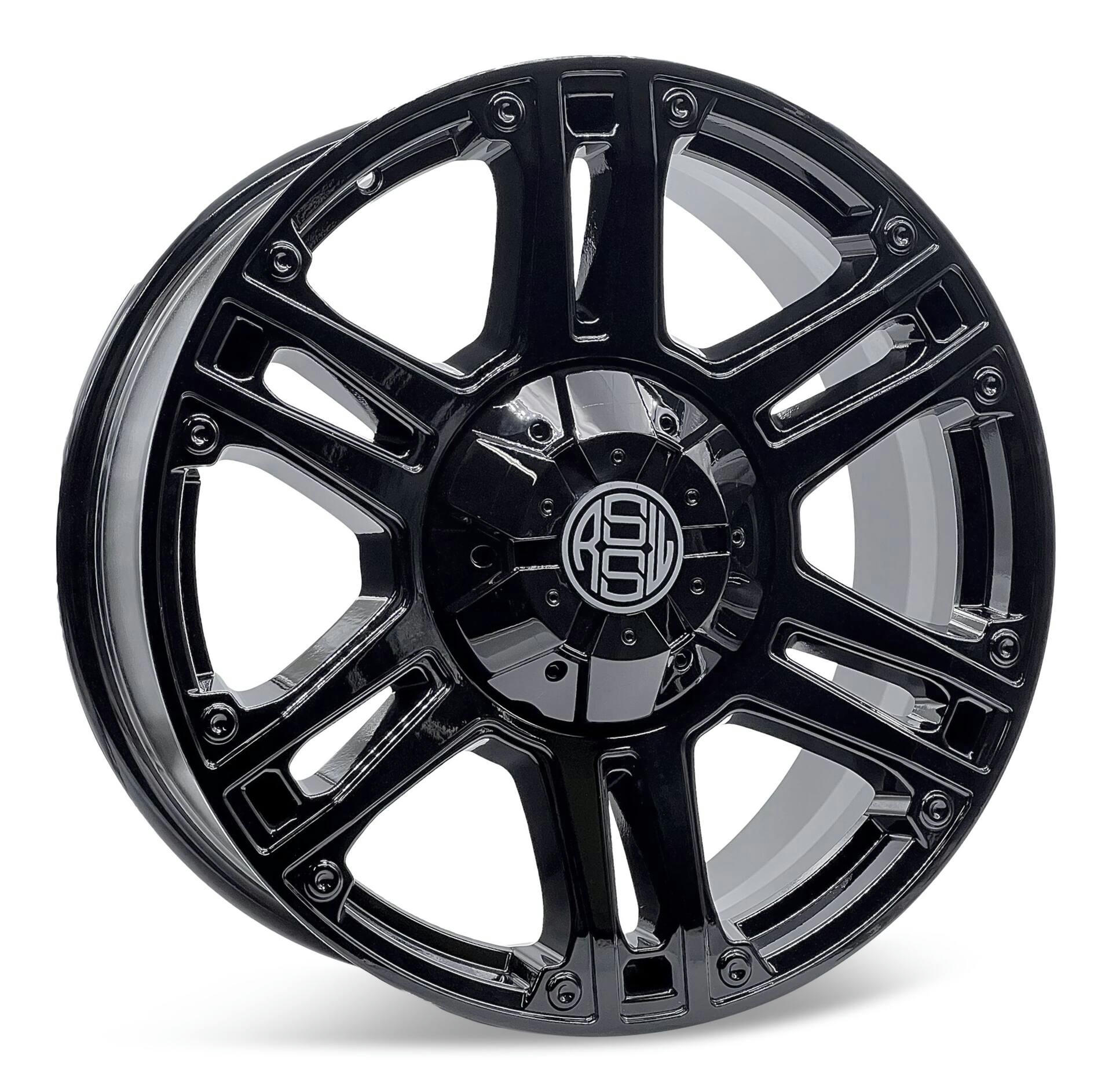 RSSW Krawler Alloy Wheel/Rim, Gloss Black