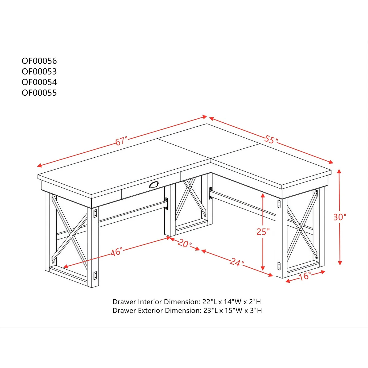 Talmar Writing Desk w/Lift Top in Marble Top
