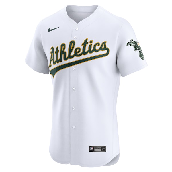 Oakland Athletics Nike Home Elite Jersey - White