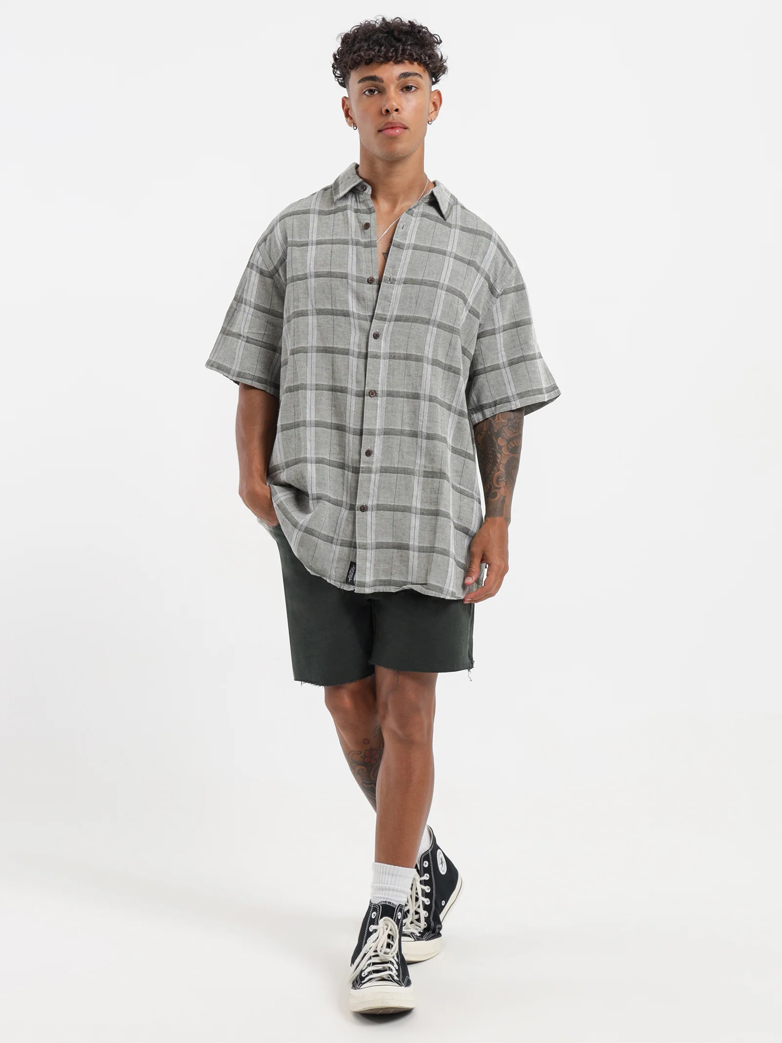 Man Dude Denim Shorts