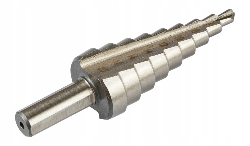 Wiertło stopniowe stożkowe choinkowe 4-20mm drewna plastiku