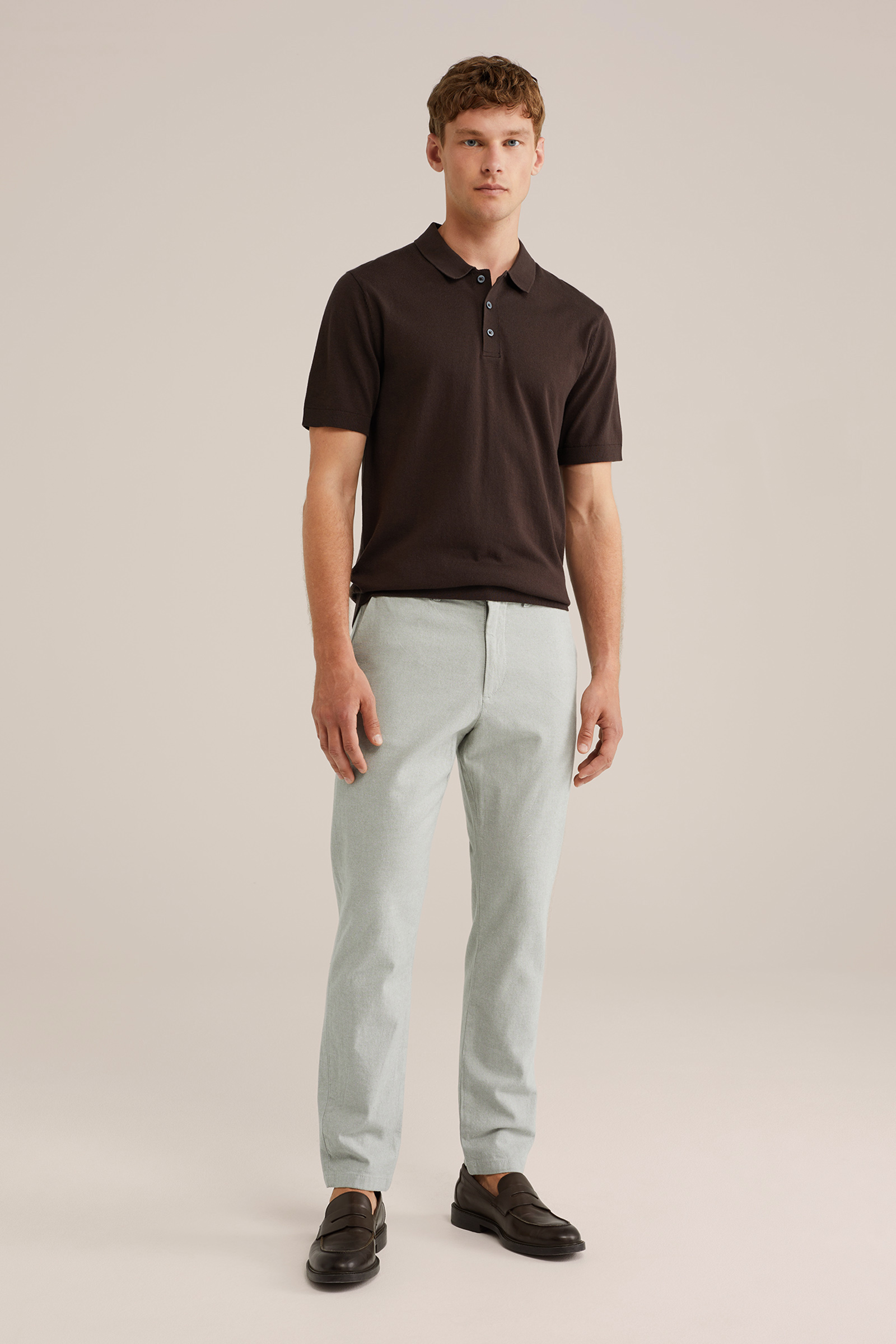 Heren Slim fit chino