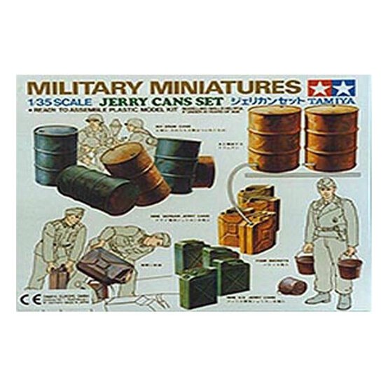 Tamiya Jerry Cans Model Kit 1:35