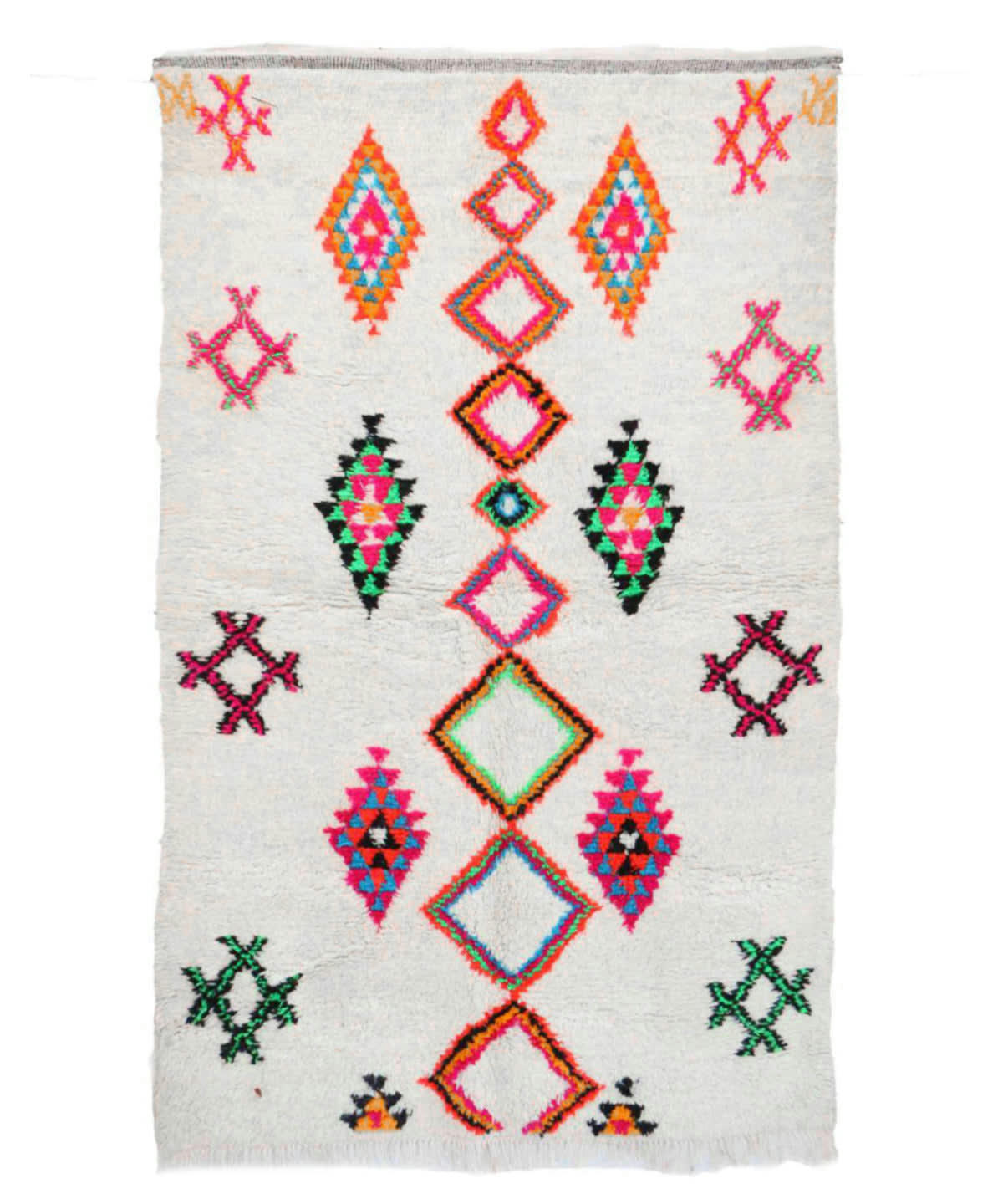 BERBERE - Tapis Berbere marocain pure laine 134x241