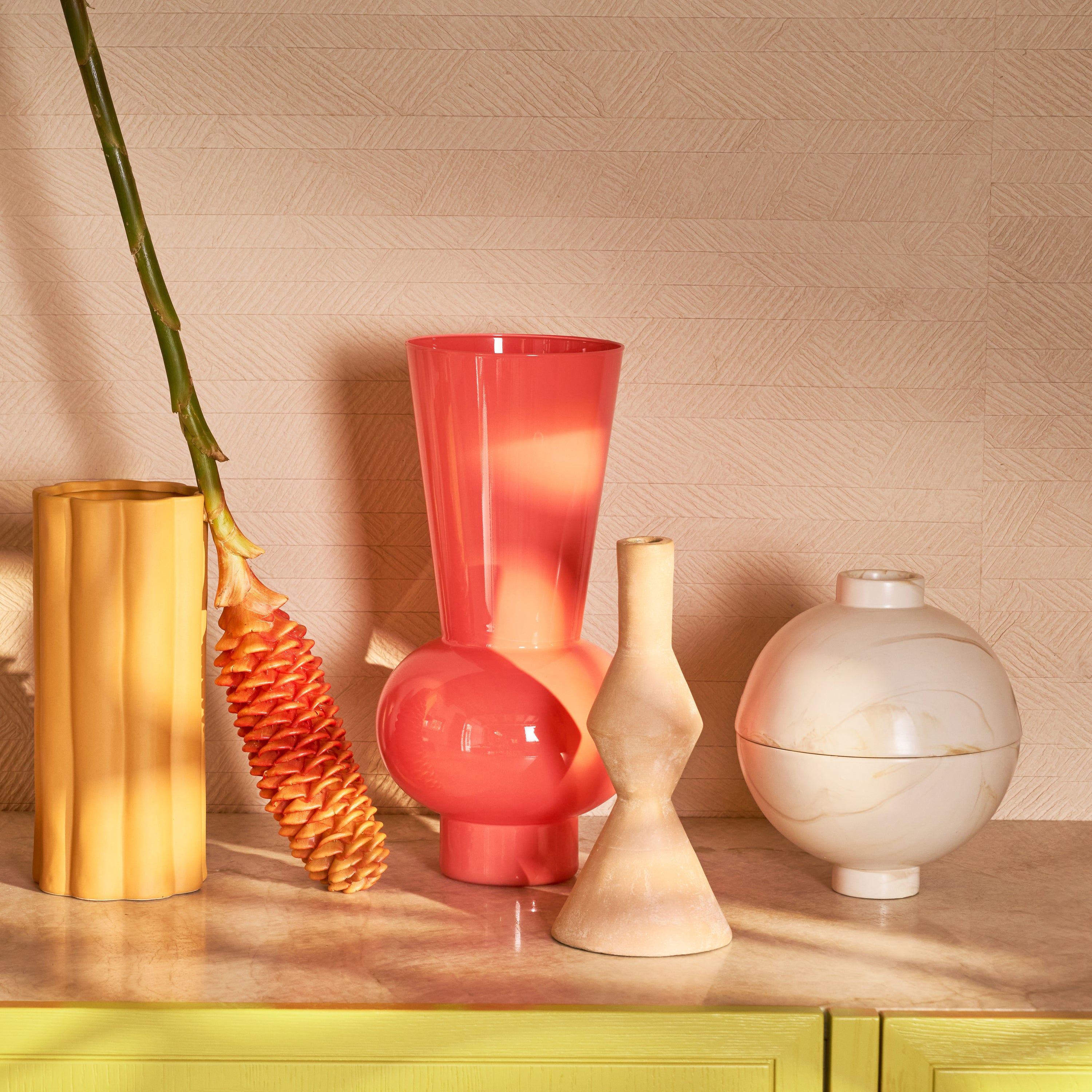 Urban Nature Culture Vaas Zara - Golden Orange
