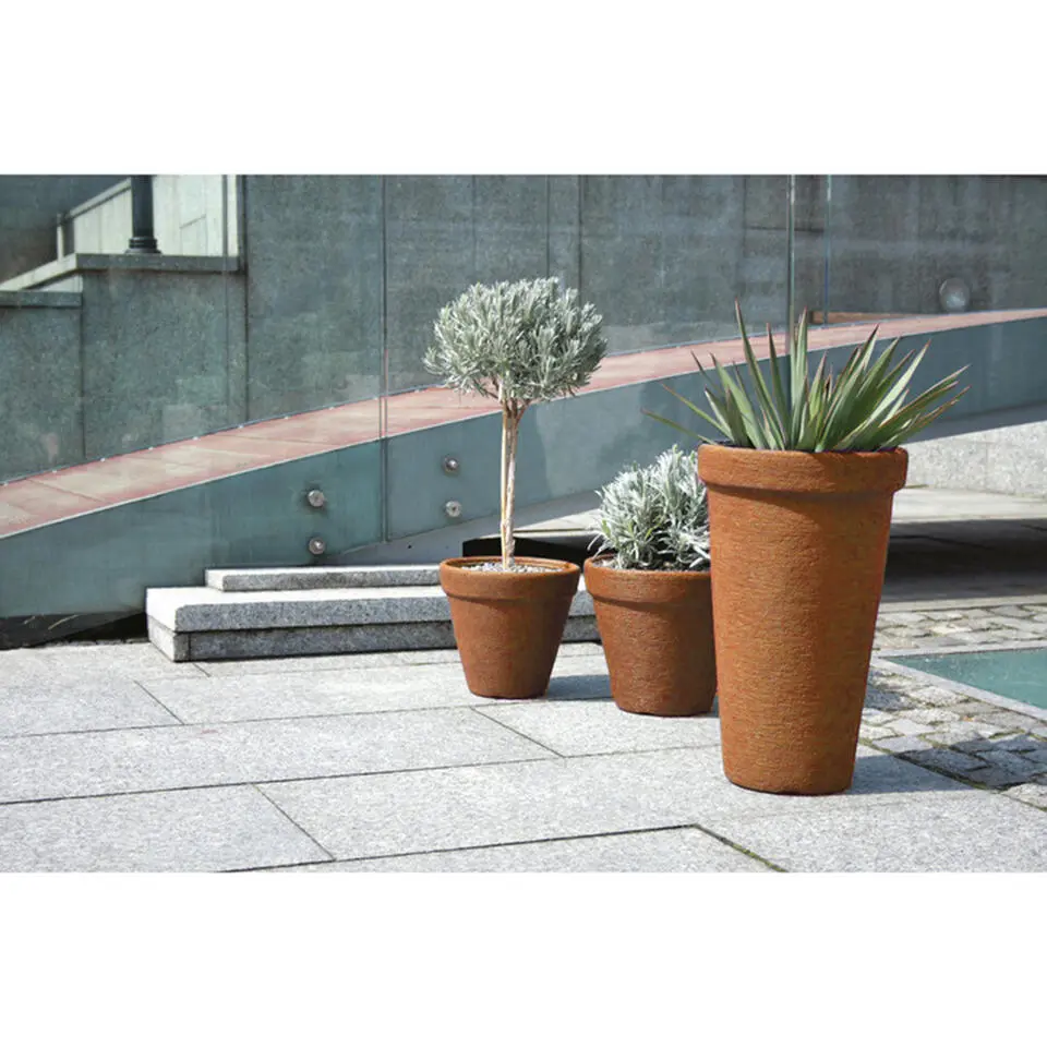 Prosperplast Plantenpot - kunststof - terracotta - 40cm