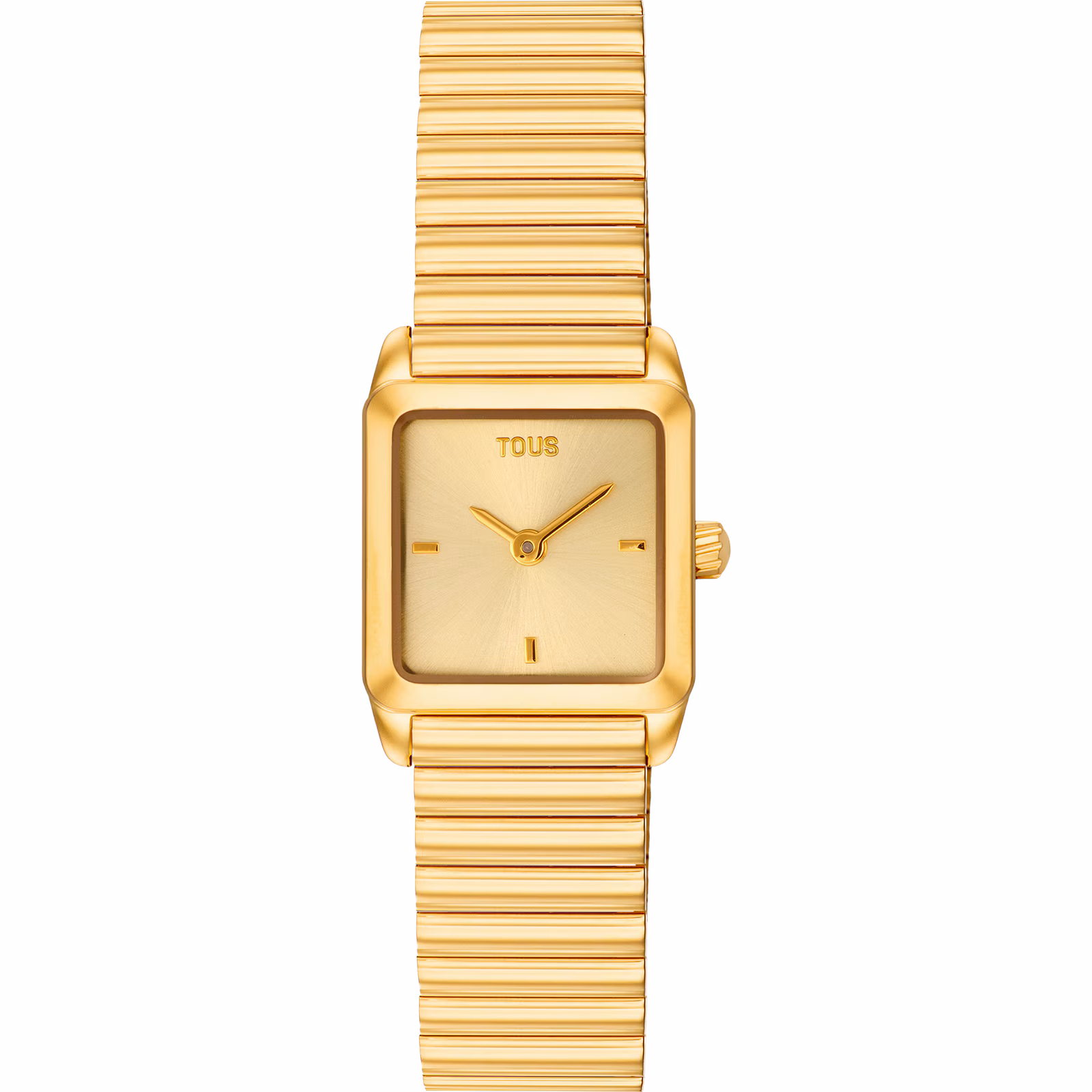 Reloj analógico con brazalete de acero dorado TOUS 1950
