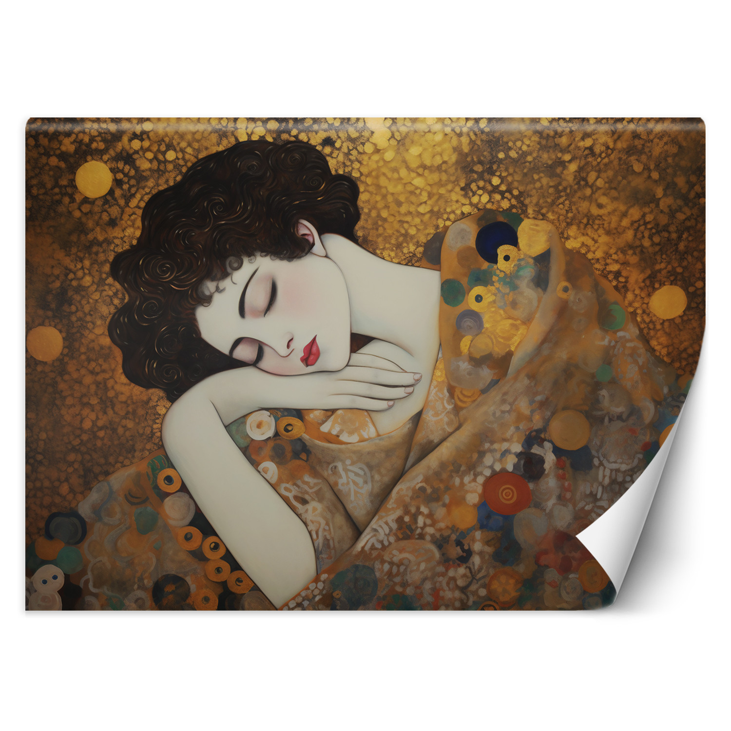 Feeby Fototapeta, Kobieca twarz - G. Klimt 150x105