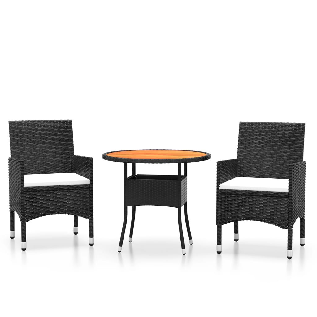 Zestaw mebli ogrodowych szary stolik krzesła do restauracji ogrodu balkon