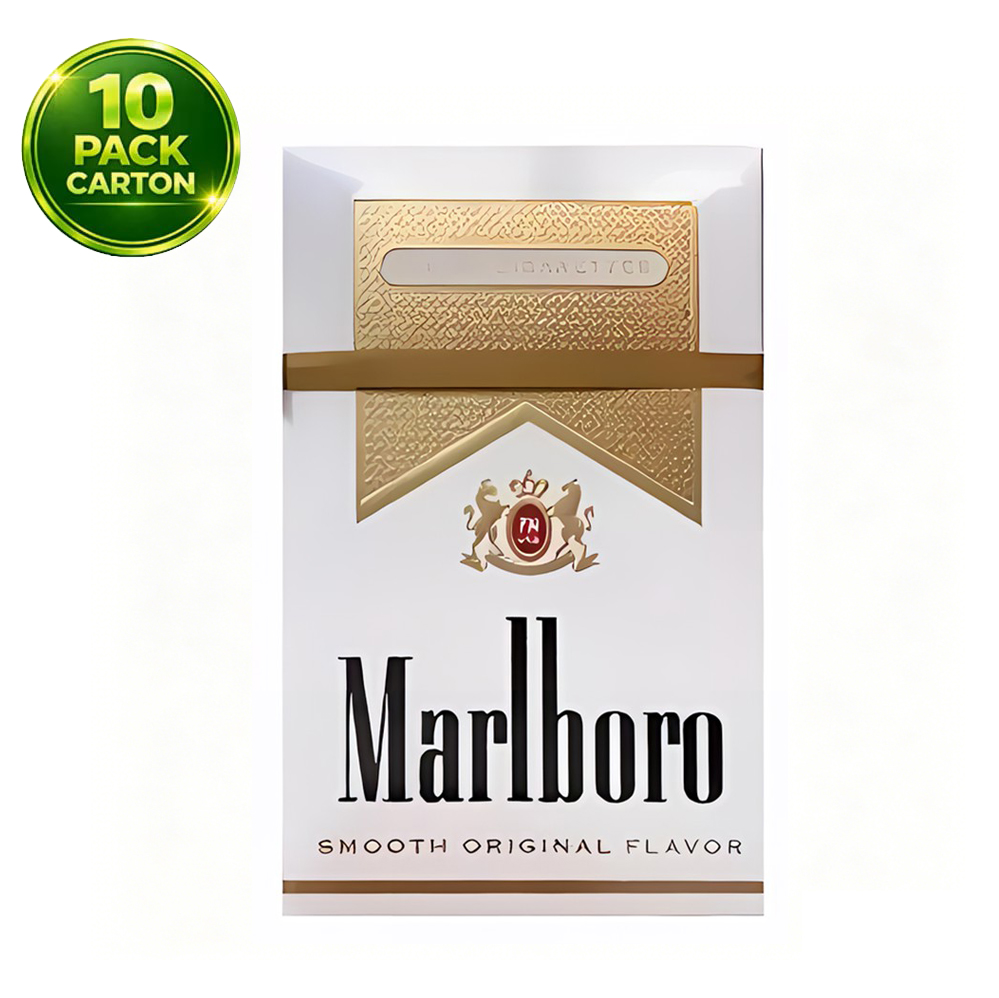 Marlboro Gold(US) 10mg ,20s Cigarettes x 10 Packs /1 Carton