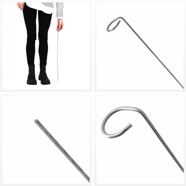 Podpora Podpórka Do Roślin Kwiatów Róż Stal 60 cm