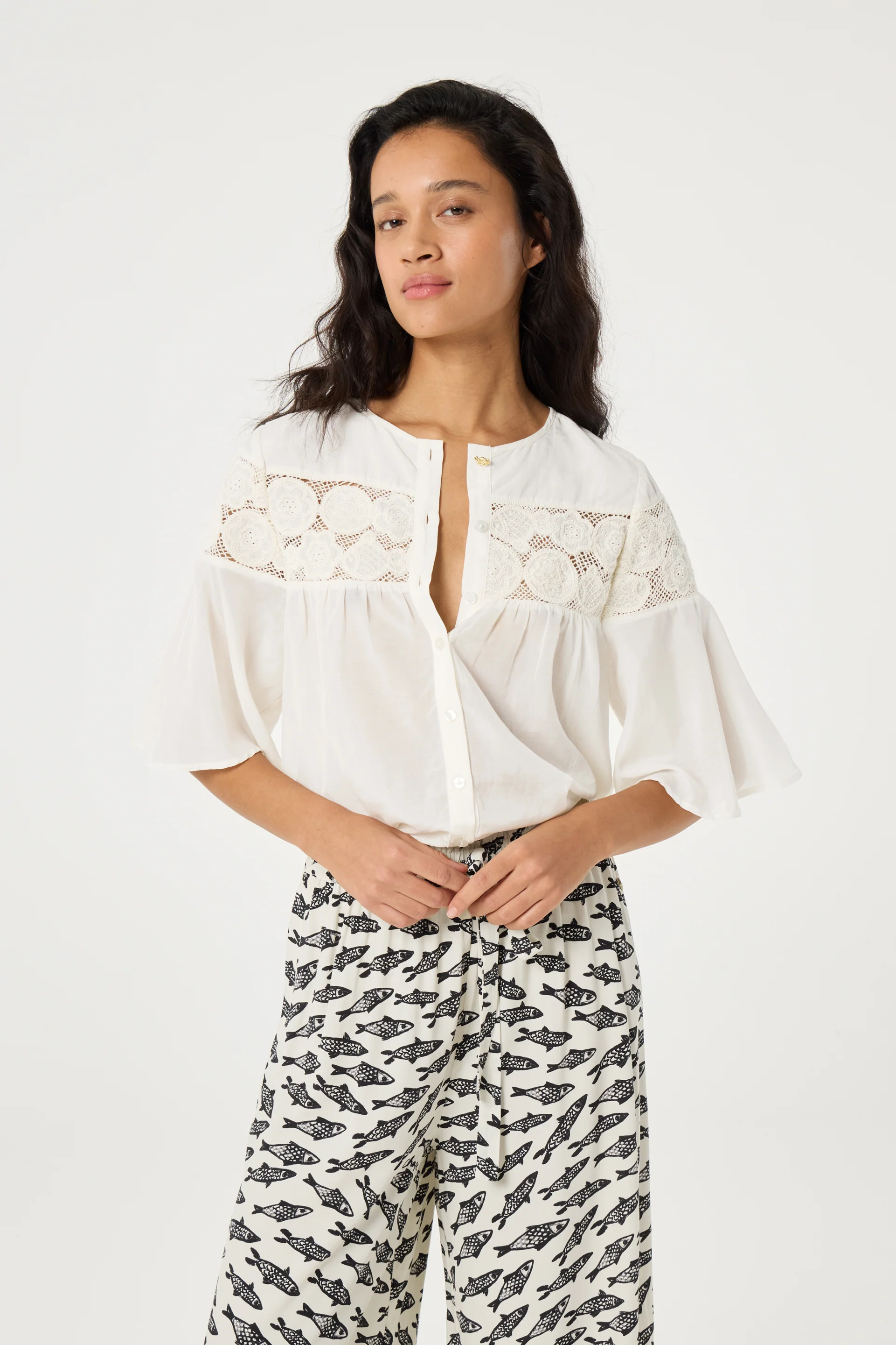 Kristel Top | Cosy White