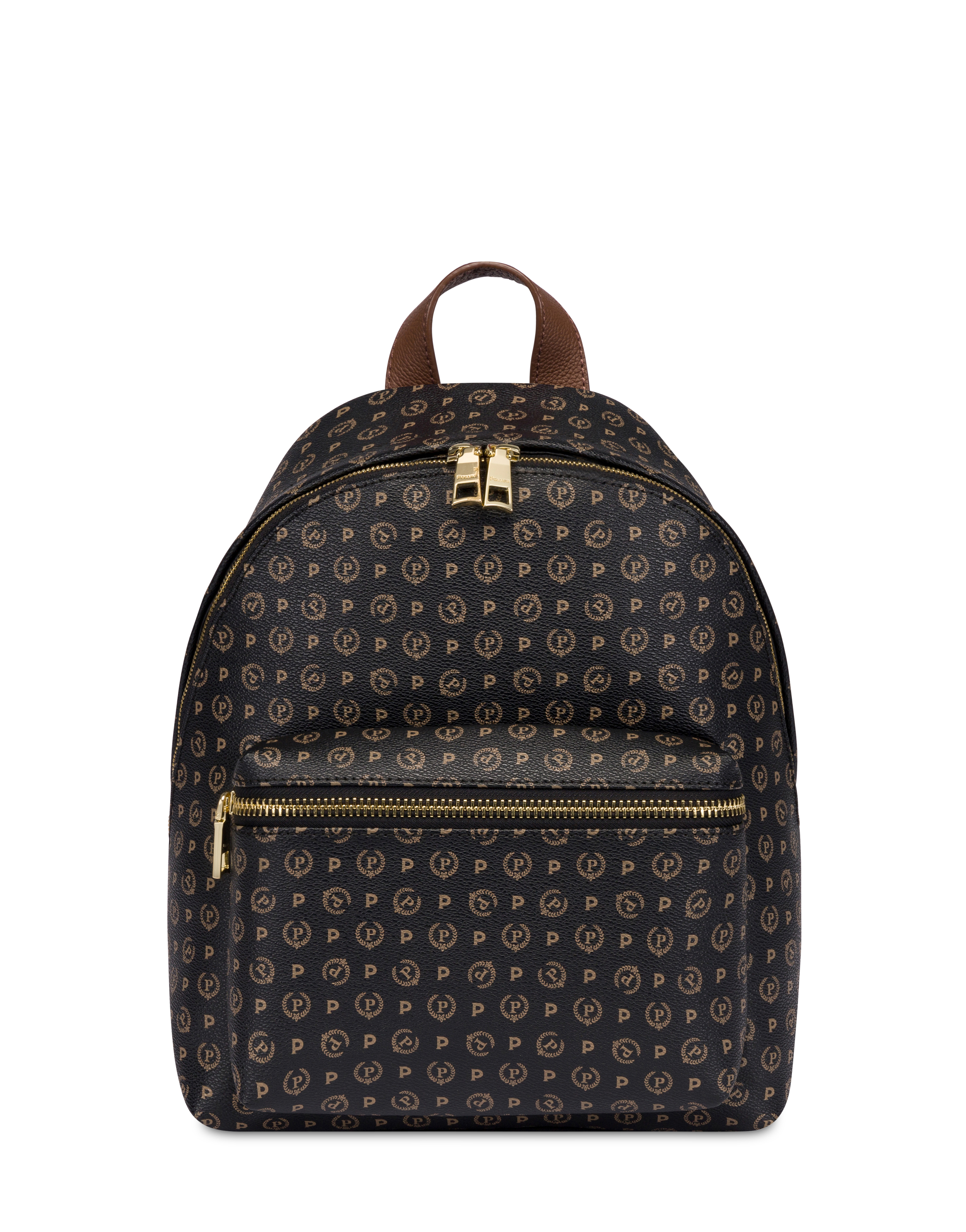 Zaino Heritage Logo Classic Nero/marrone
