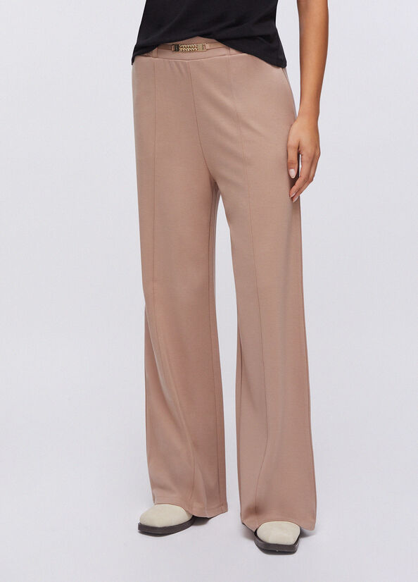 Pantaloni con spacchetti