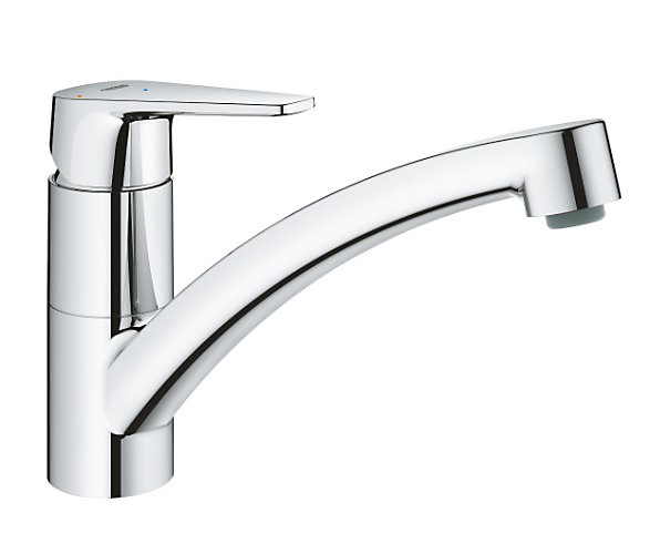 Mitigeur d évier BAUEDGE monocommande chromé GROHE 31682000