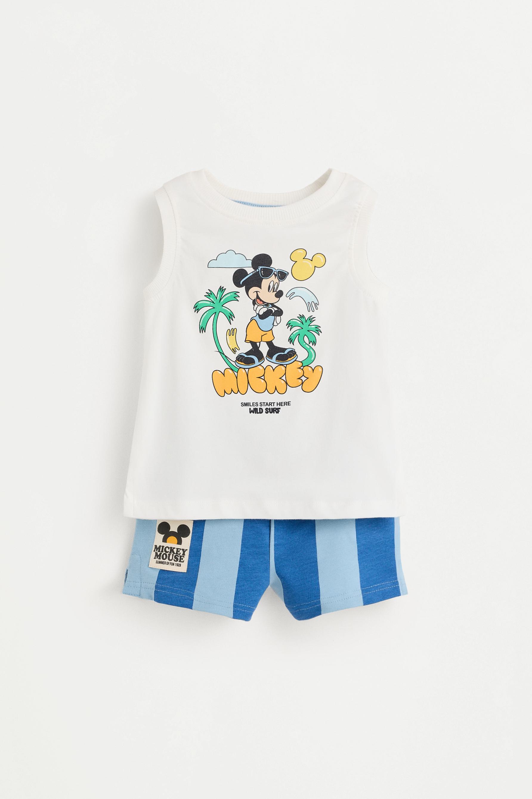 Set Minnie Mouse ©Disney camiseta sin mangas y bermuda
