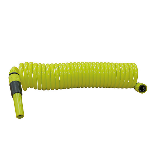 AMIG - Tuyau spiraleR39 - 15 m - Caoutchouc EVA - Vert pistache