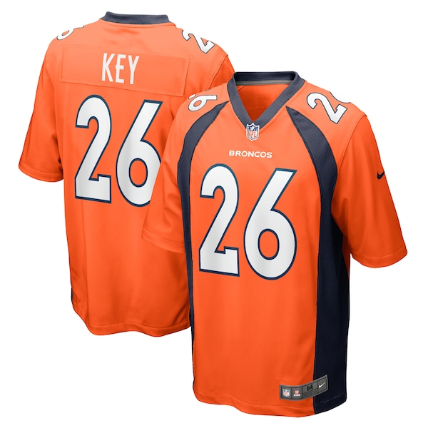 Devon Key Denver Broncos Nike Team Game Jersey -  Orange