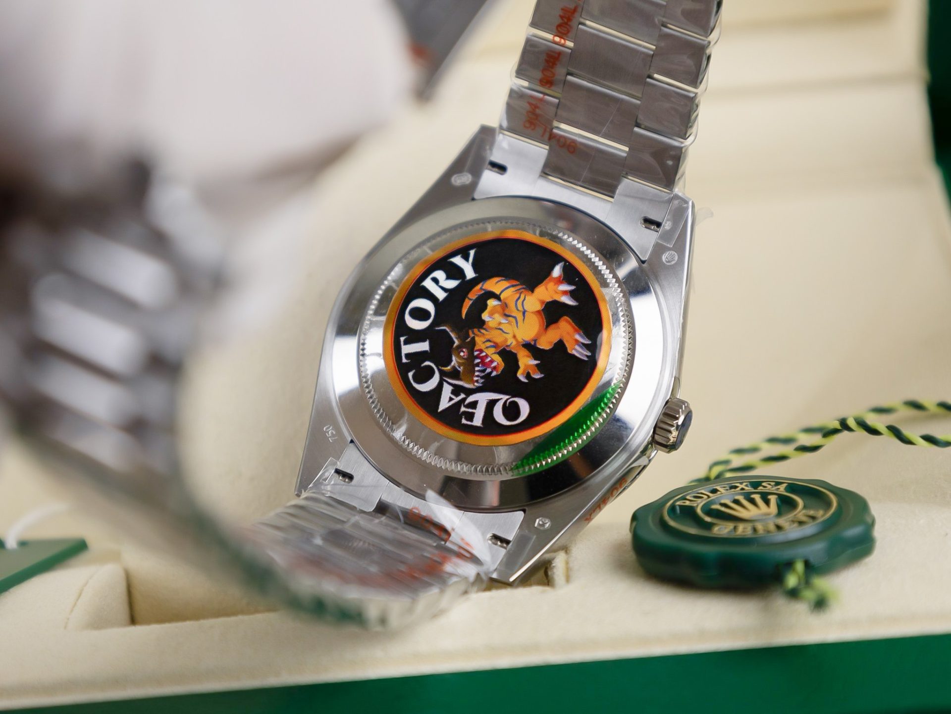 Rolex Day-Date 228239 904L Steel Ombre Blue Dial 40mm Super Clone