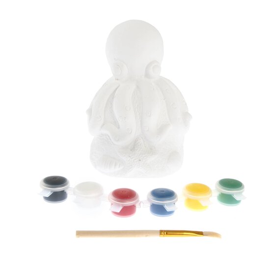 Paint Your Own Octopus Money Box