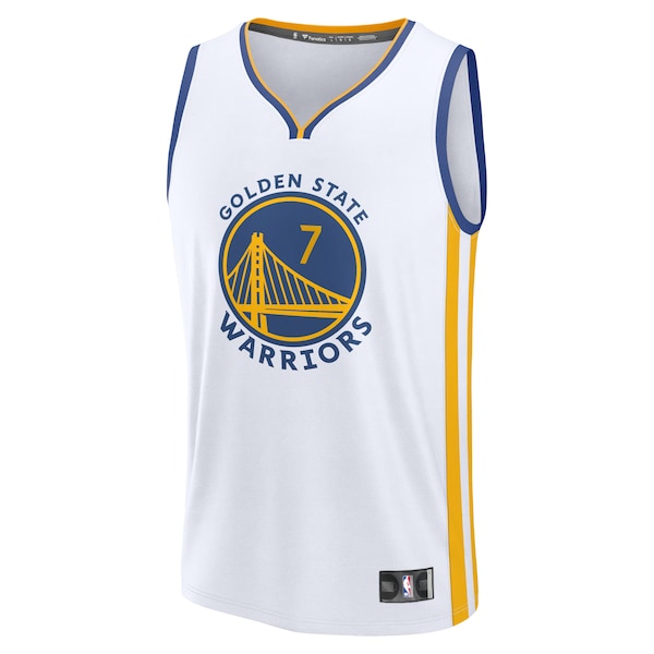 Buddy Hield Golden State Warriors  Fast Break Replica Player Jersey - Association Edition - White