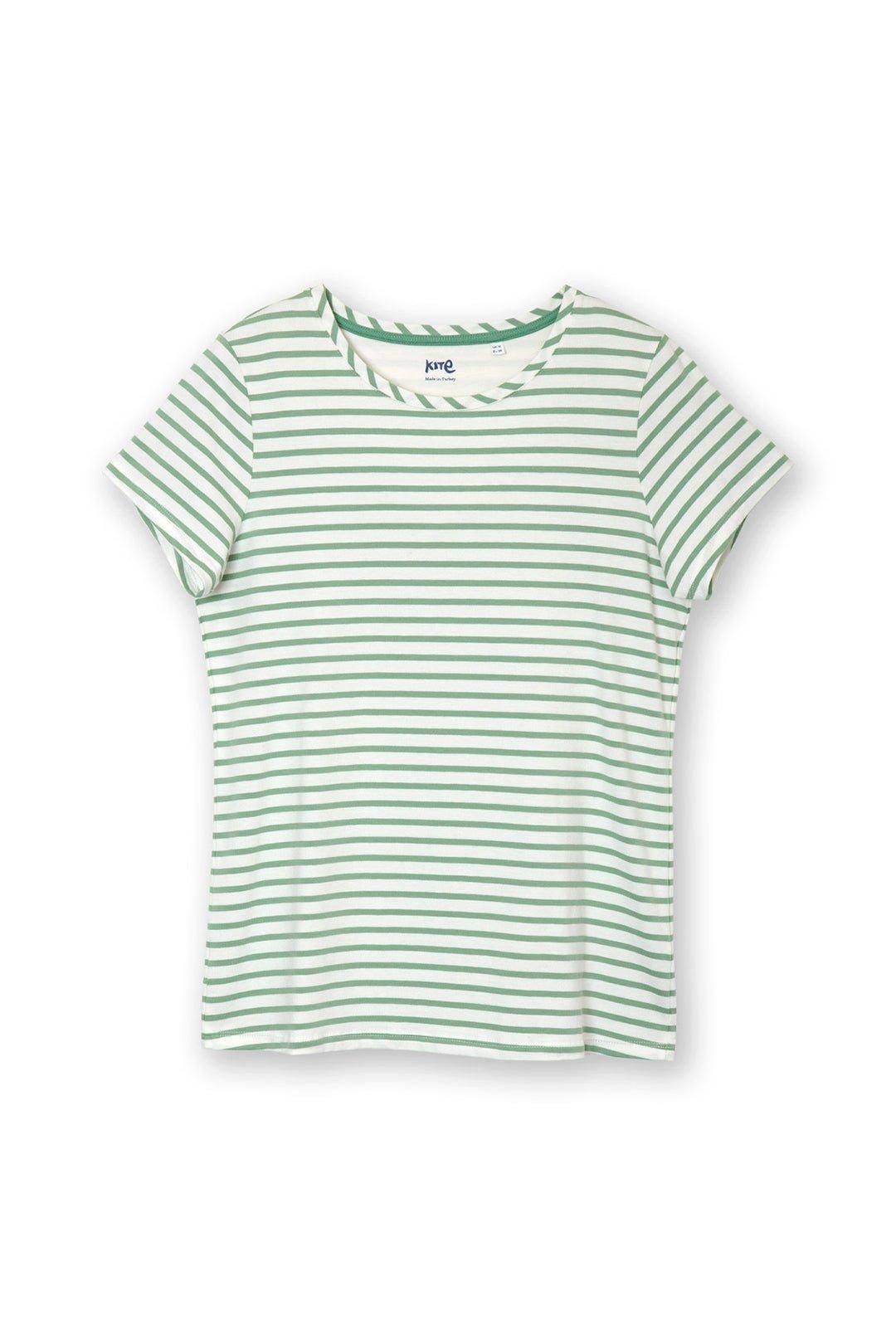 Kite Tarrant Jersey Top Sage Stripe