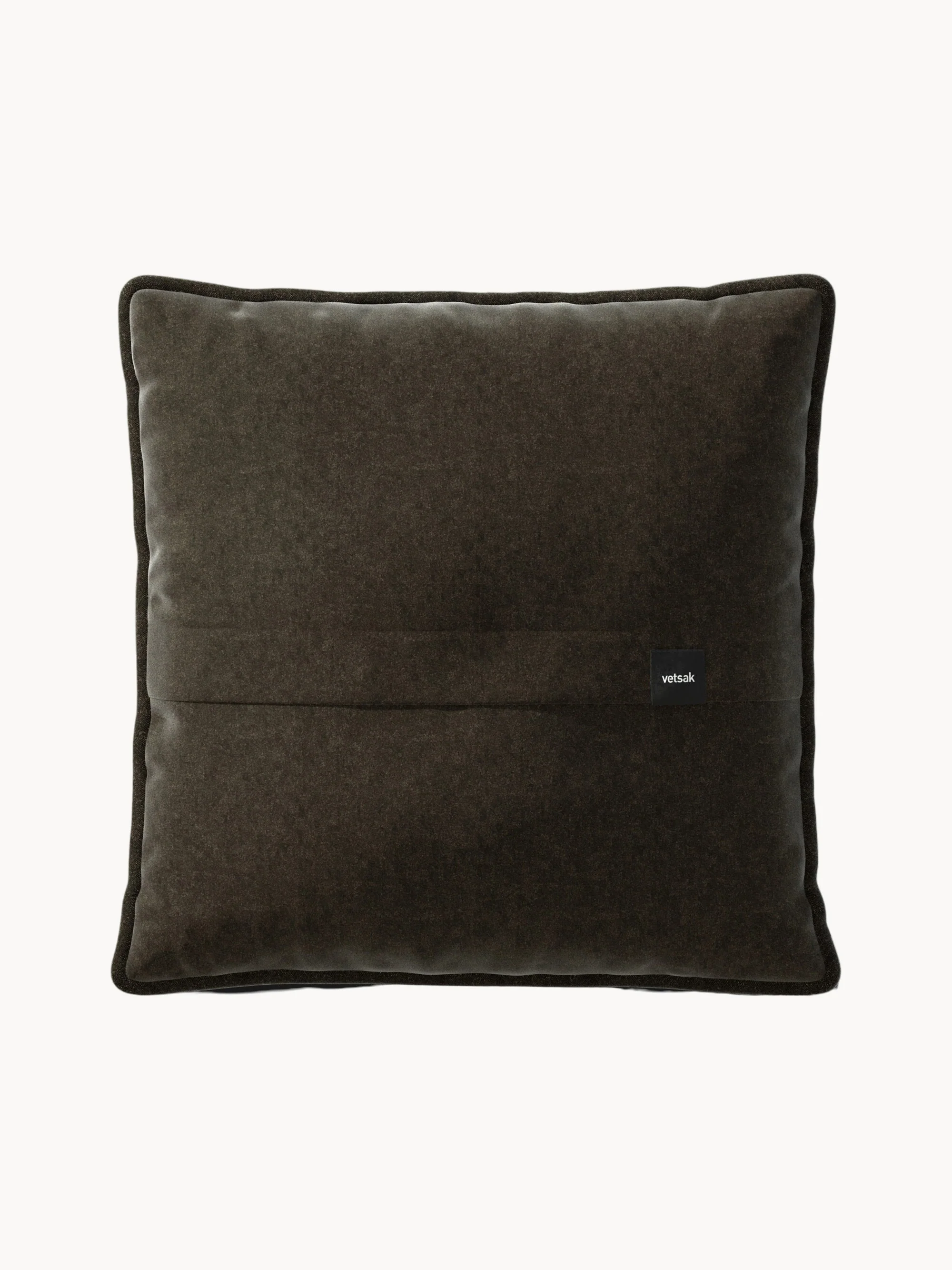 Großes Samt-Sofa-Kissen Vetsak, 60 x 60 cm