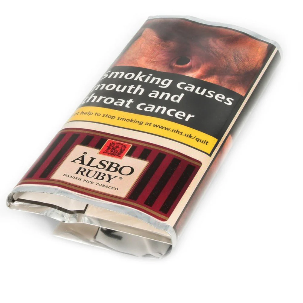 Alsbo Ruby (Cherry) Pipe Tobacco 50g Pouch