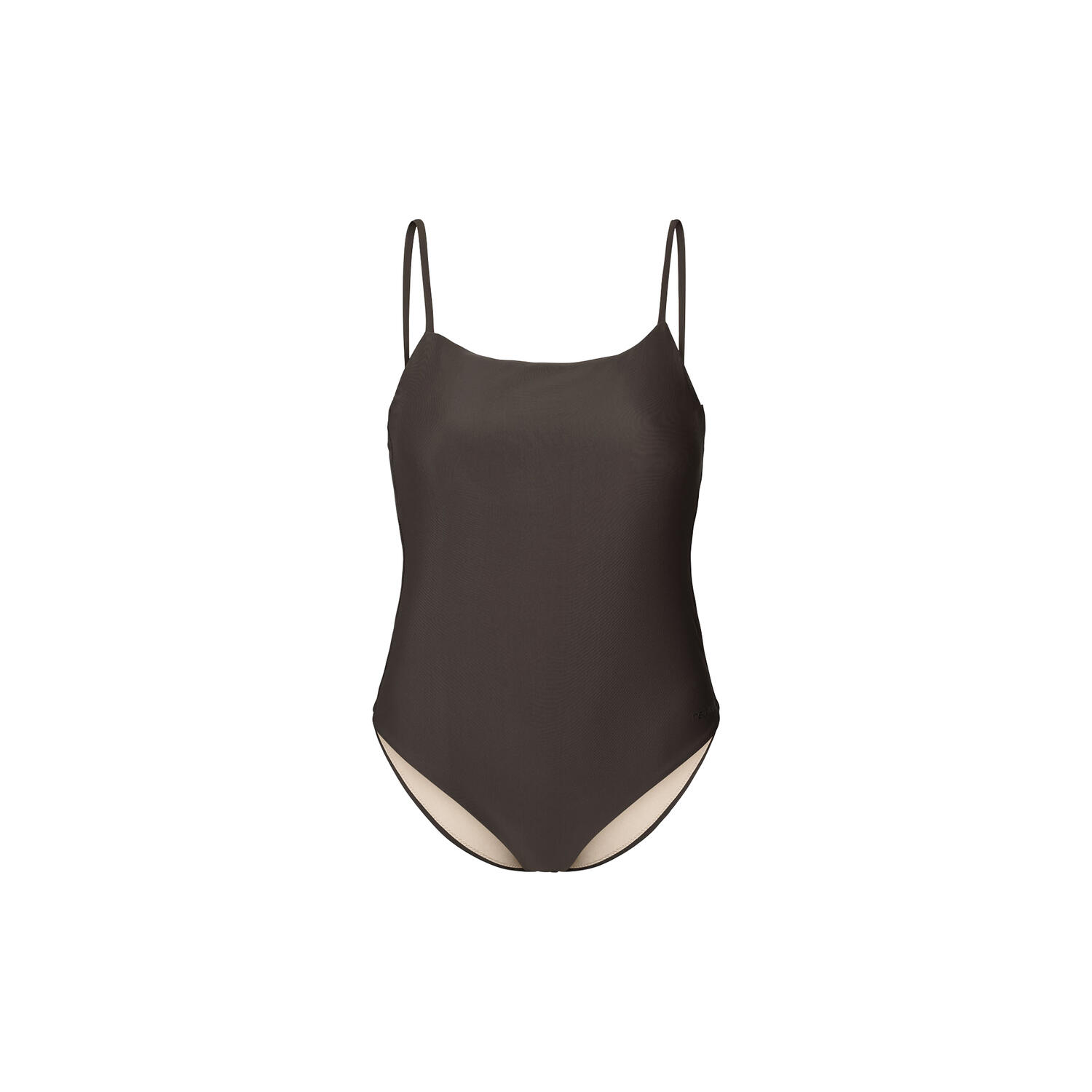 Swimsuit Bandeau Bay, almost black