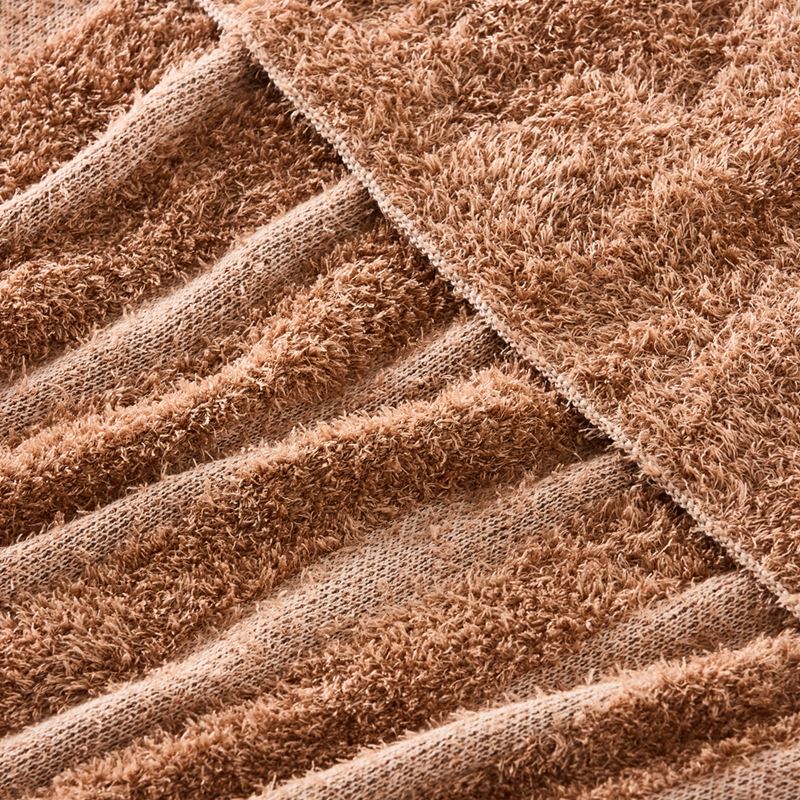 Cosy Earth Stripe Knit Throw?