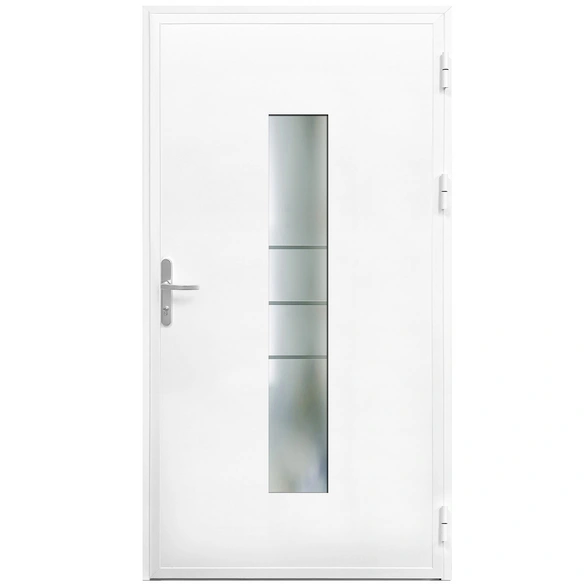 Aluminium-Haustür »Terra Nova«, stahlblau