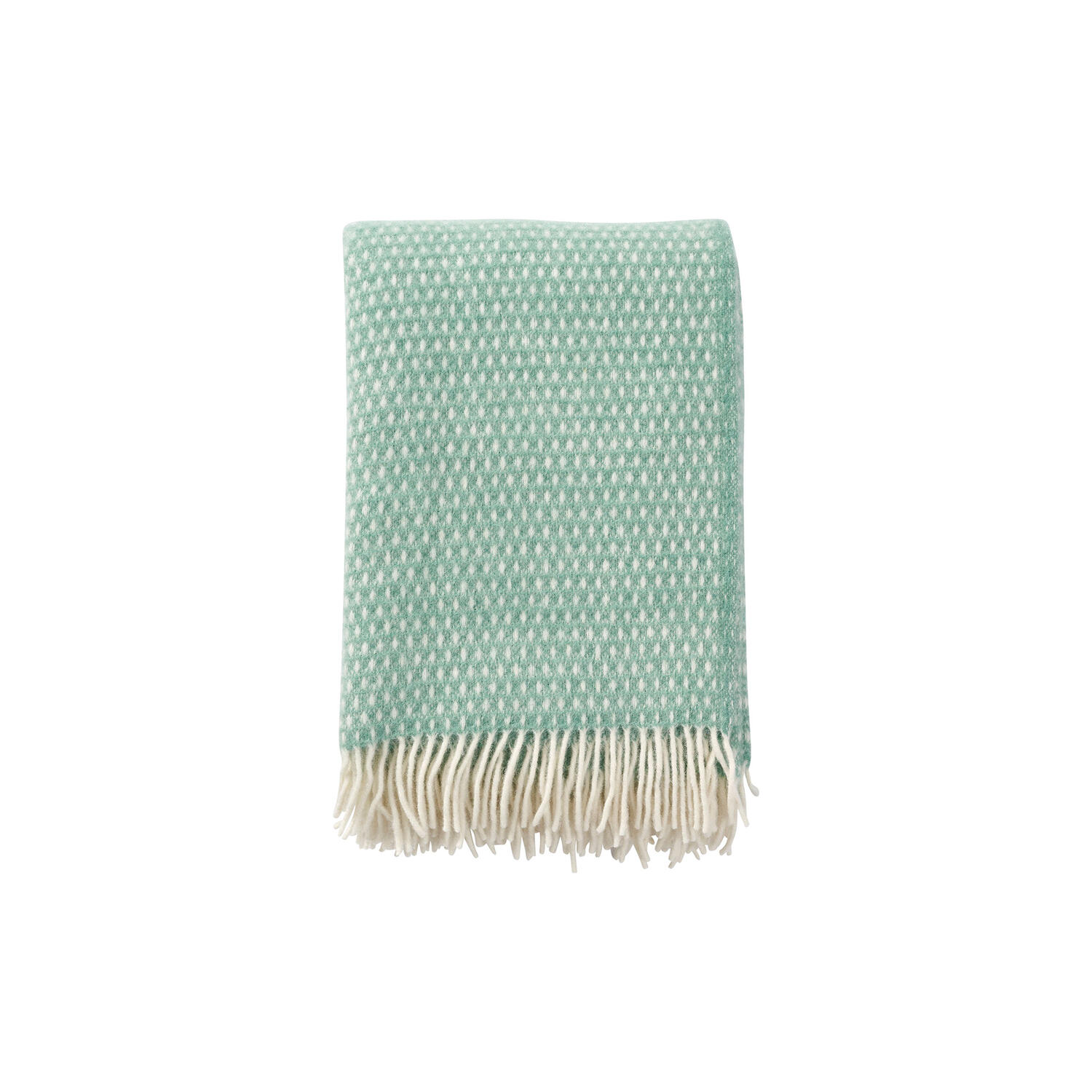 Knut Uld plaid, jade