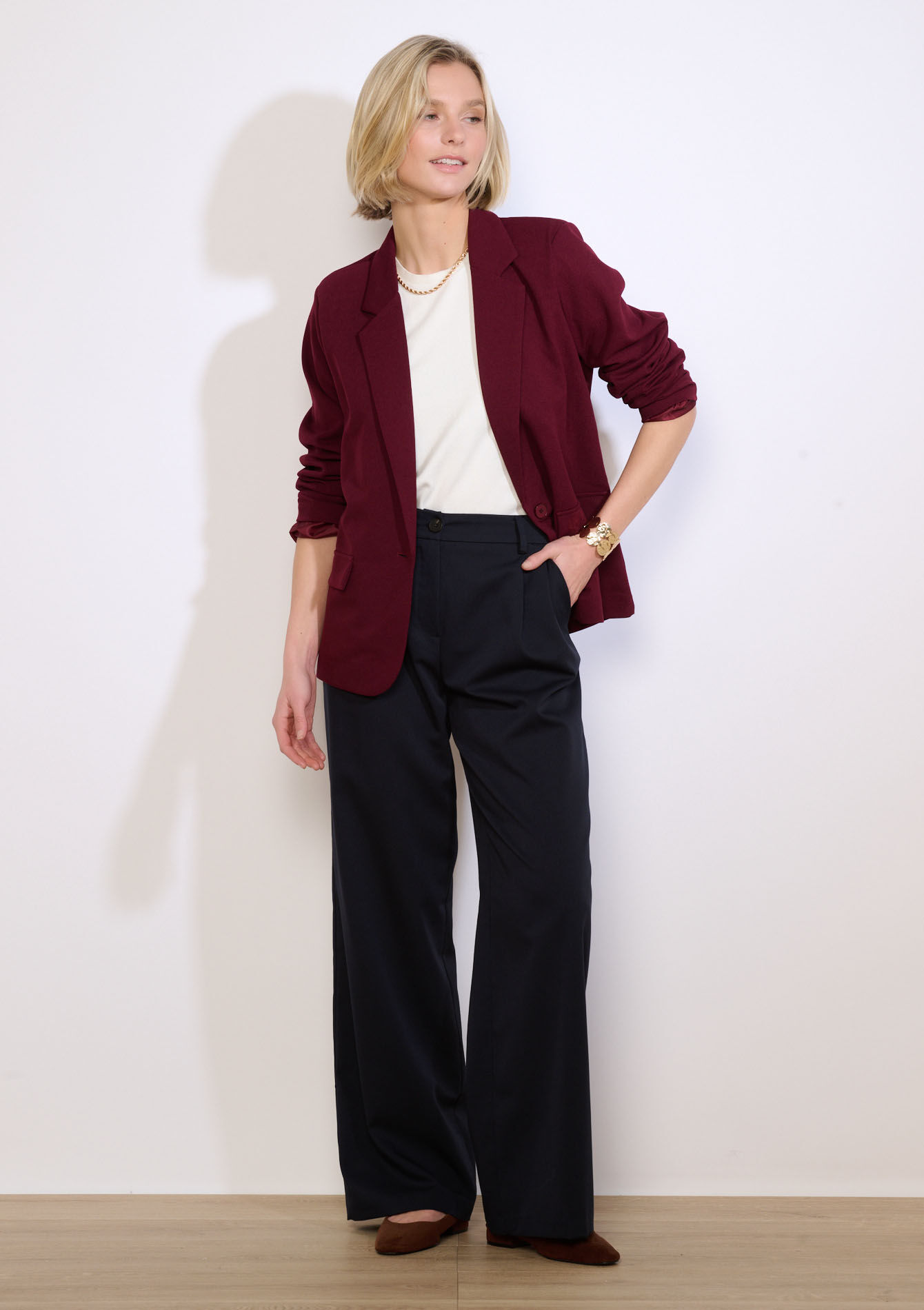 Soepel vallende blazer