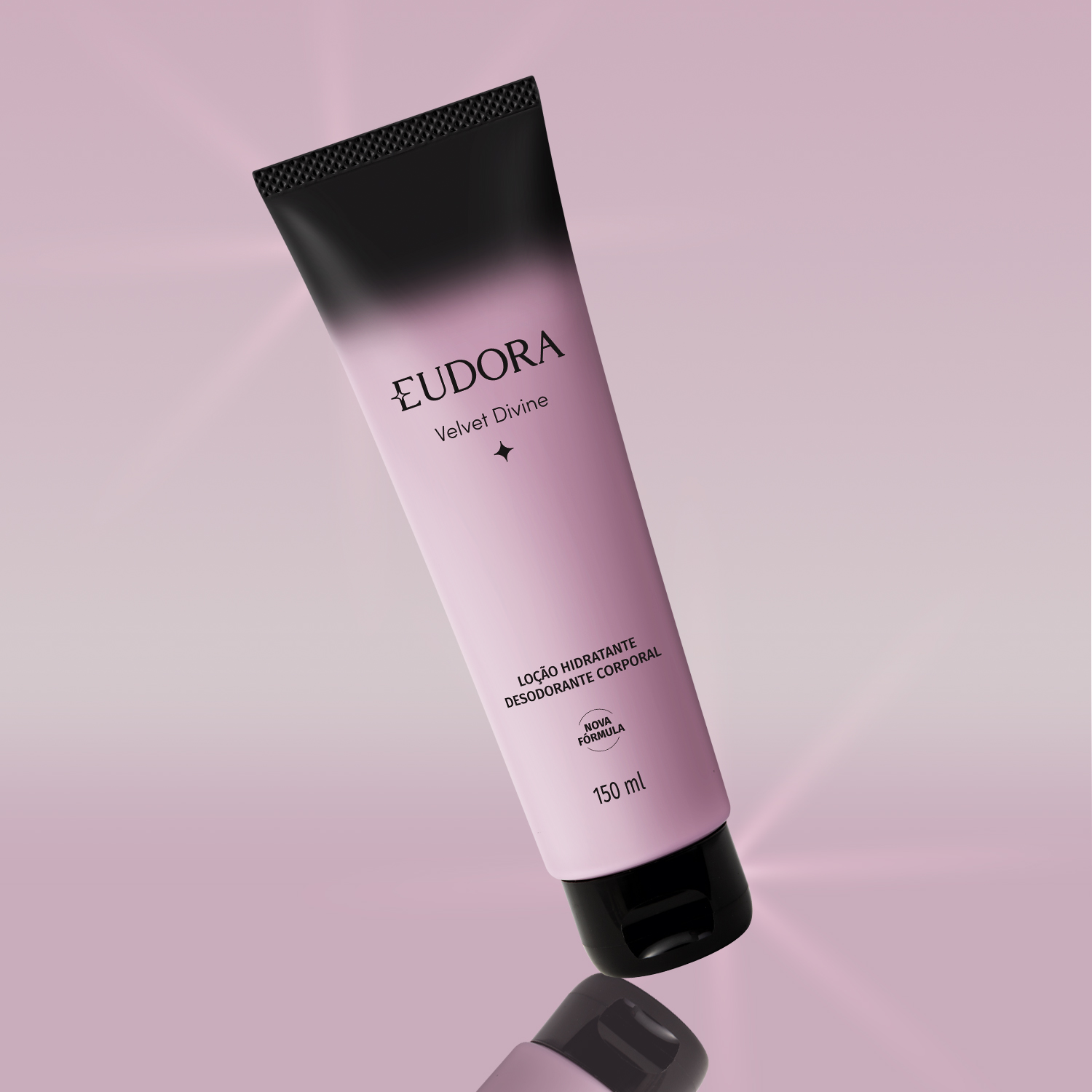 Loção Hidratante Desodorante Corporal Eudora Velvet Divine 150ml
