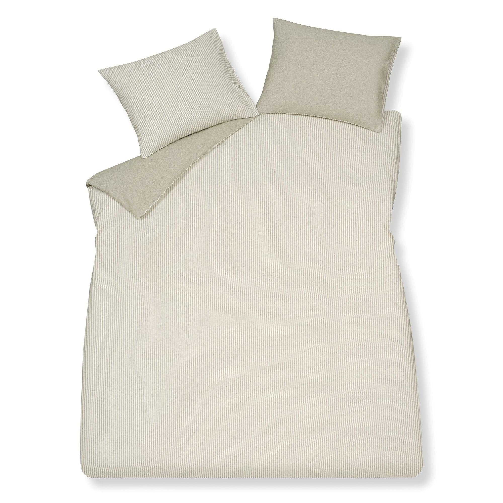 Home Salerno Dekbedovertrek Sage Green   140 x 200 220 cm   Groen